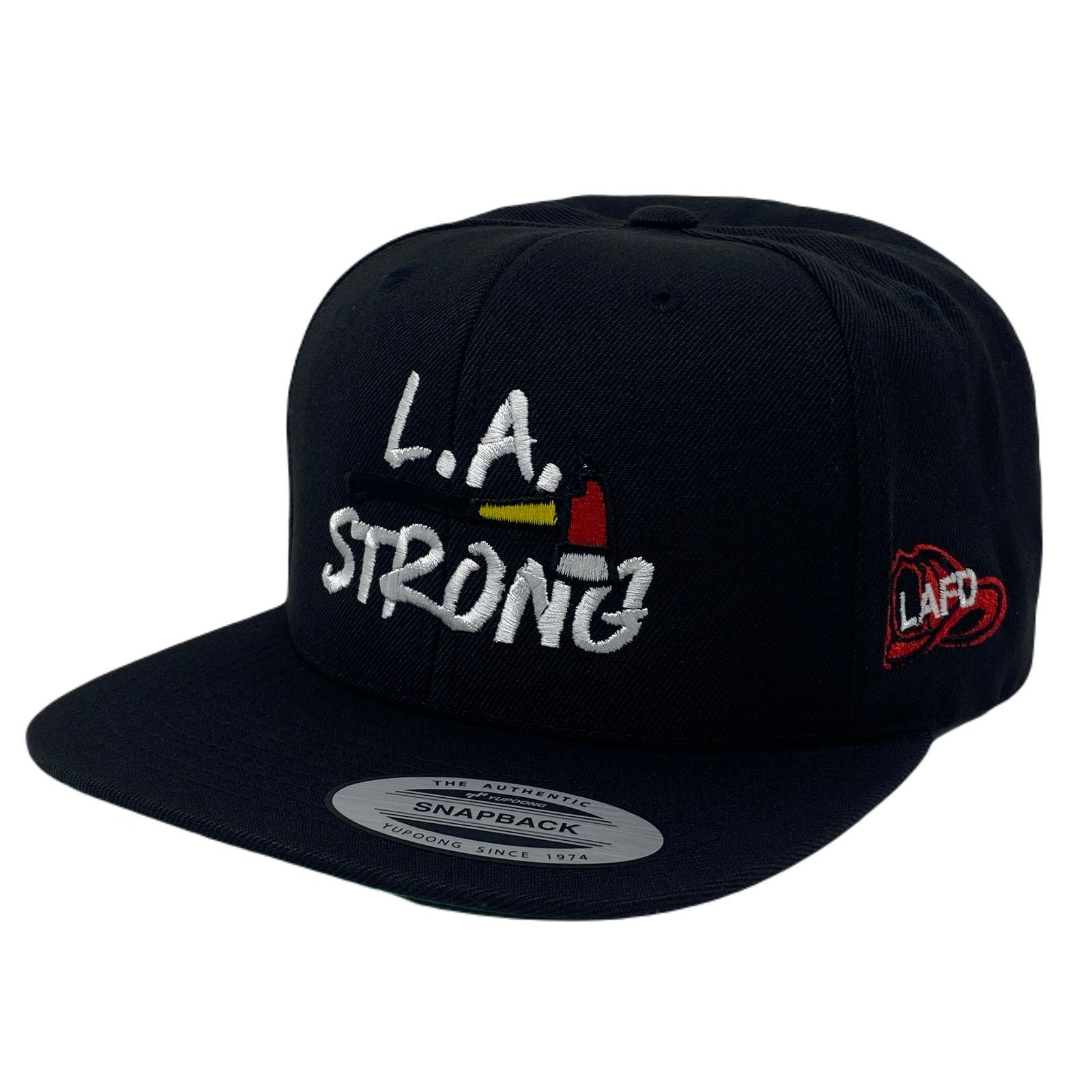 Other Los Angeles LA Strong Fire Rescue Axe Snapback Hat Size ONE SIZE - 3 Thumbnail