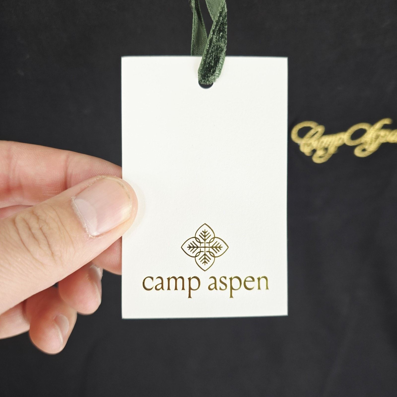 Other Camp Aspen Snow Leaf T- Shirt Mens Size Large Black NWT Size US L / EU 52-54 / 3 - 4 Thumbnail