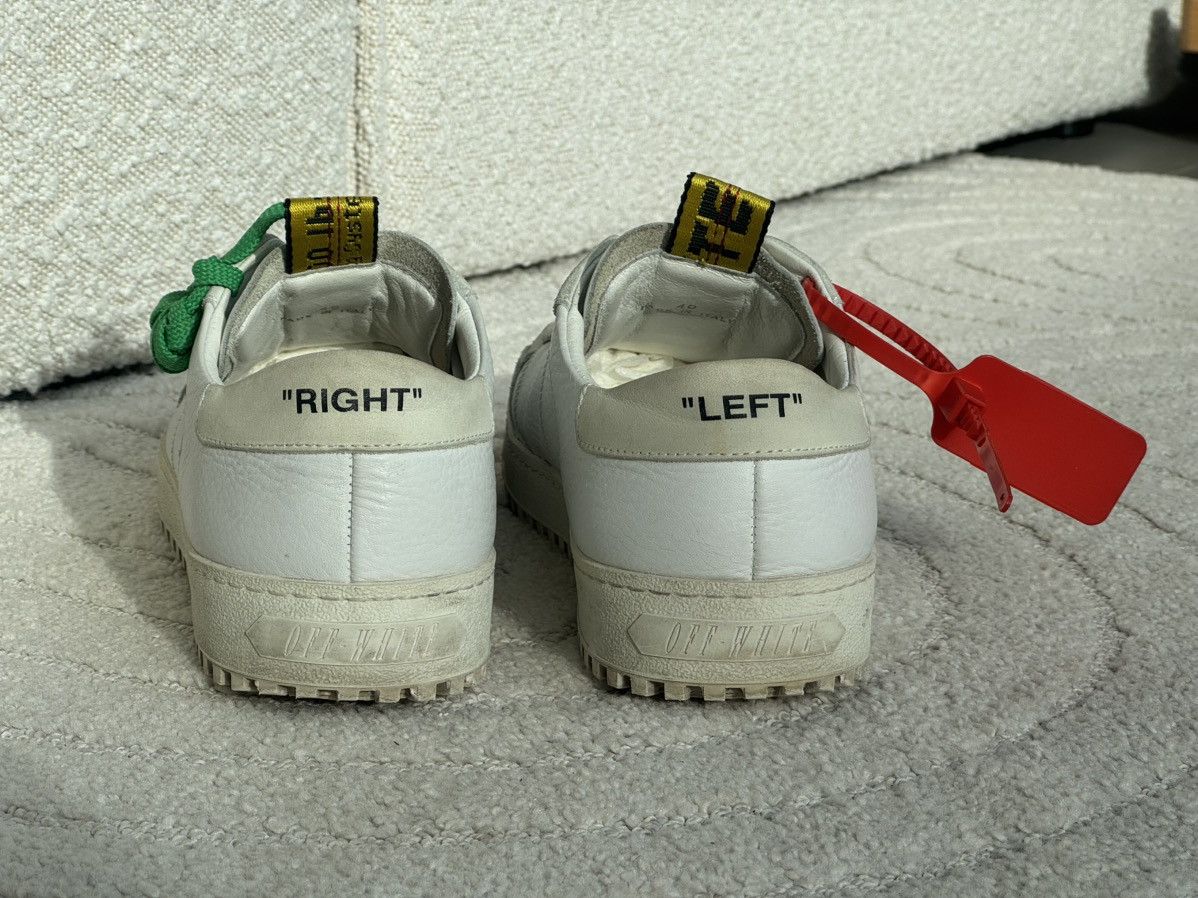 Off-White Off-White Belt Low “White Yellow” – Virgil Abloh Era (FW18) Size US 7 / EU 40 - 4 Thumbnail