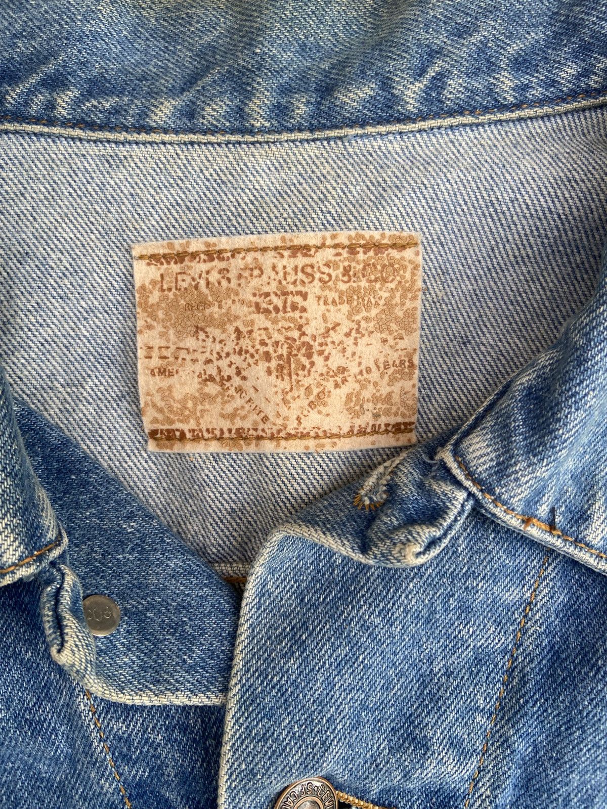 Levi's × Levi's Vintage Clothing Levis Vintage Denim Jacket Size US L / EU 52-54 / 3 - 3 Thumbnail