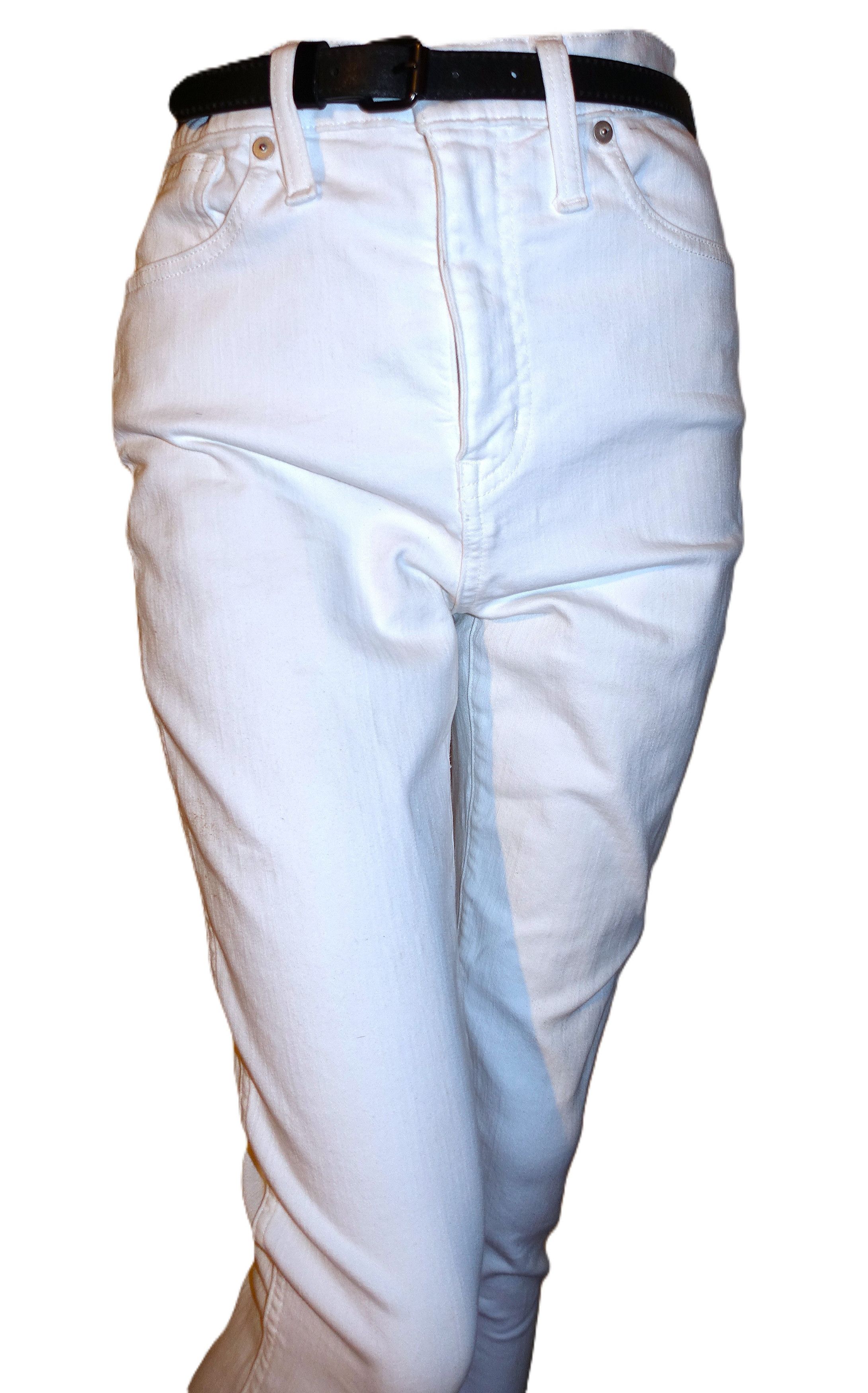 Madewell Madewell White High Rise Skinny Jeans 29 Size 29" - 3 Thumbnail