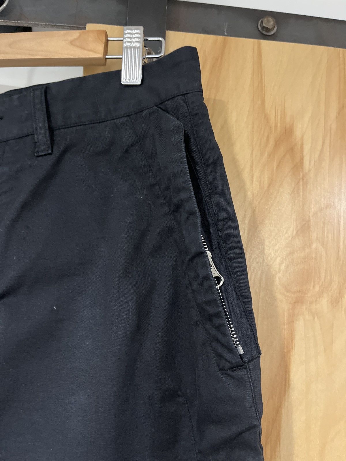 Stone Island Shadow Project SISP Ghost Black Cotton Pants Size US 30 / EU 46 - 6 Thumbnail