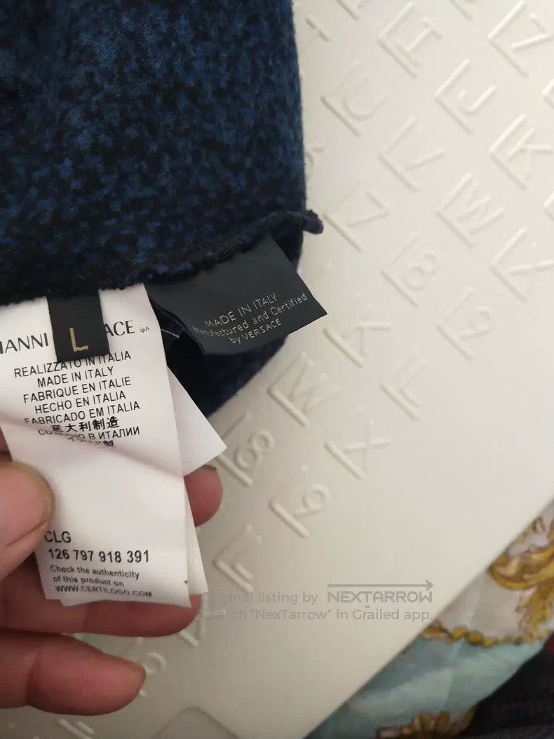 Versace Versace Velor jacket Size US L / EU 52-54 / 3 - 7 Thumbnail