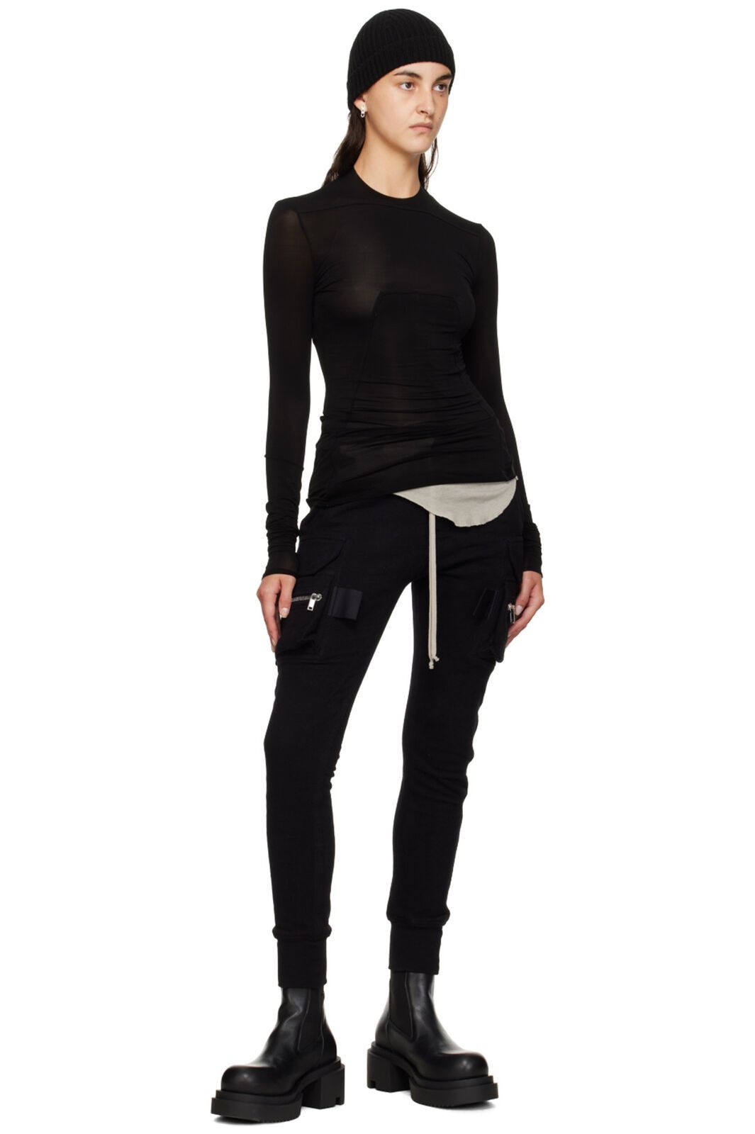Rick Owens Rick Owens Pantaloni Mastodon Cargo Pants Size 30" / US 8 / IT 44 - 1 Thumbnail