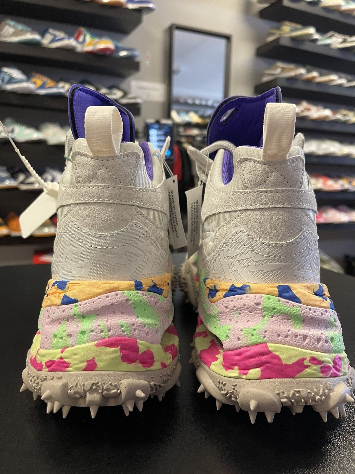 Nike × Off-White Size 10 - Nike Terra Form Off-White Summit White Purple Size US 10 / EU 43 - 6 Thumbnail