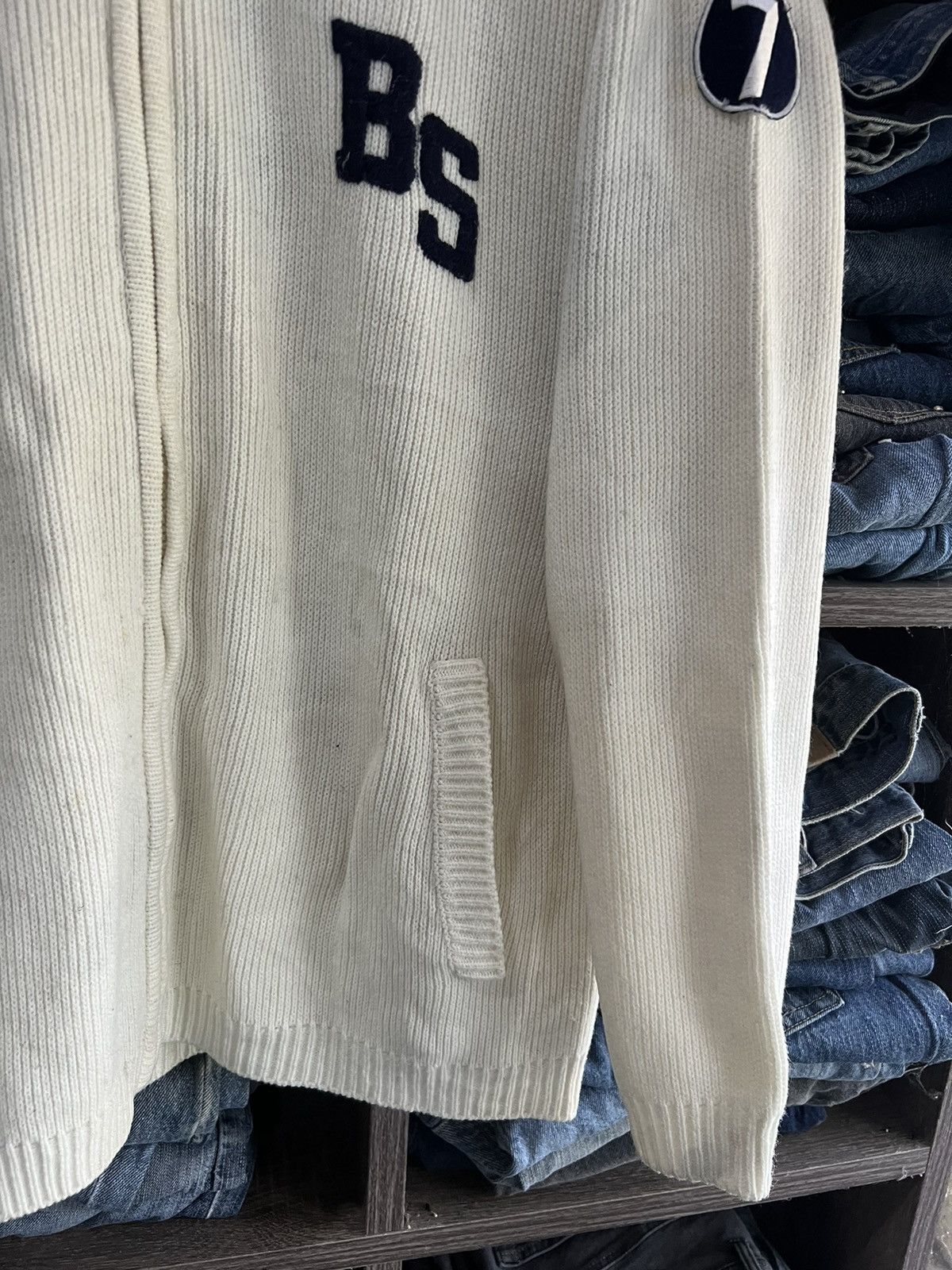 Japanese Brand 🔥Danbury Fuky Boy Knit Zipper Jacket Size US S / EU 44-46 / 1 - 8 Thumbnail