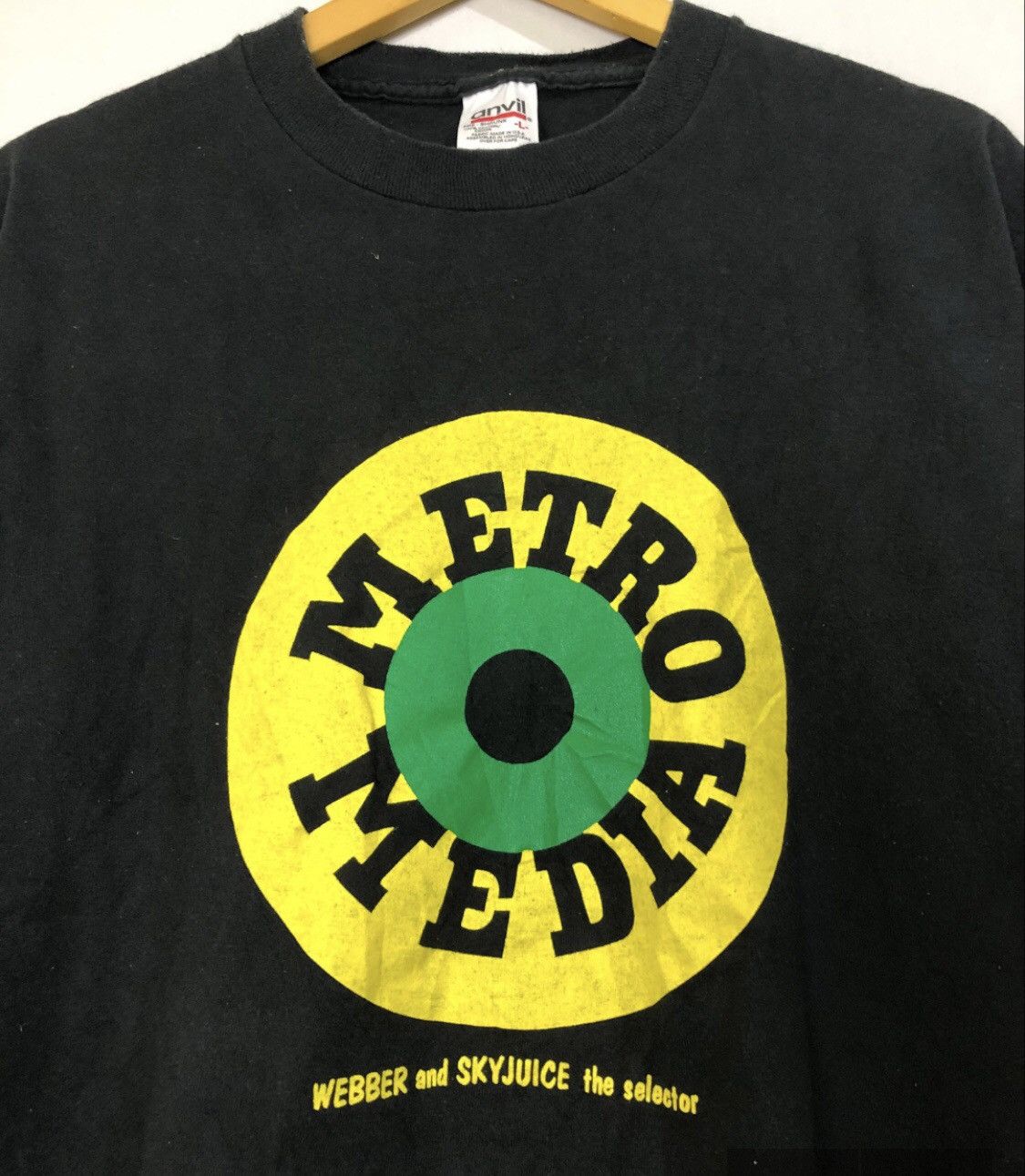 Vintage VTG Metro Media Webber And Skyjuice The Selector T-Shirt Size US L / EU 52-54 / 3 - 2 Thumbnail
