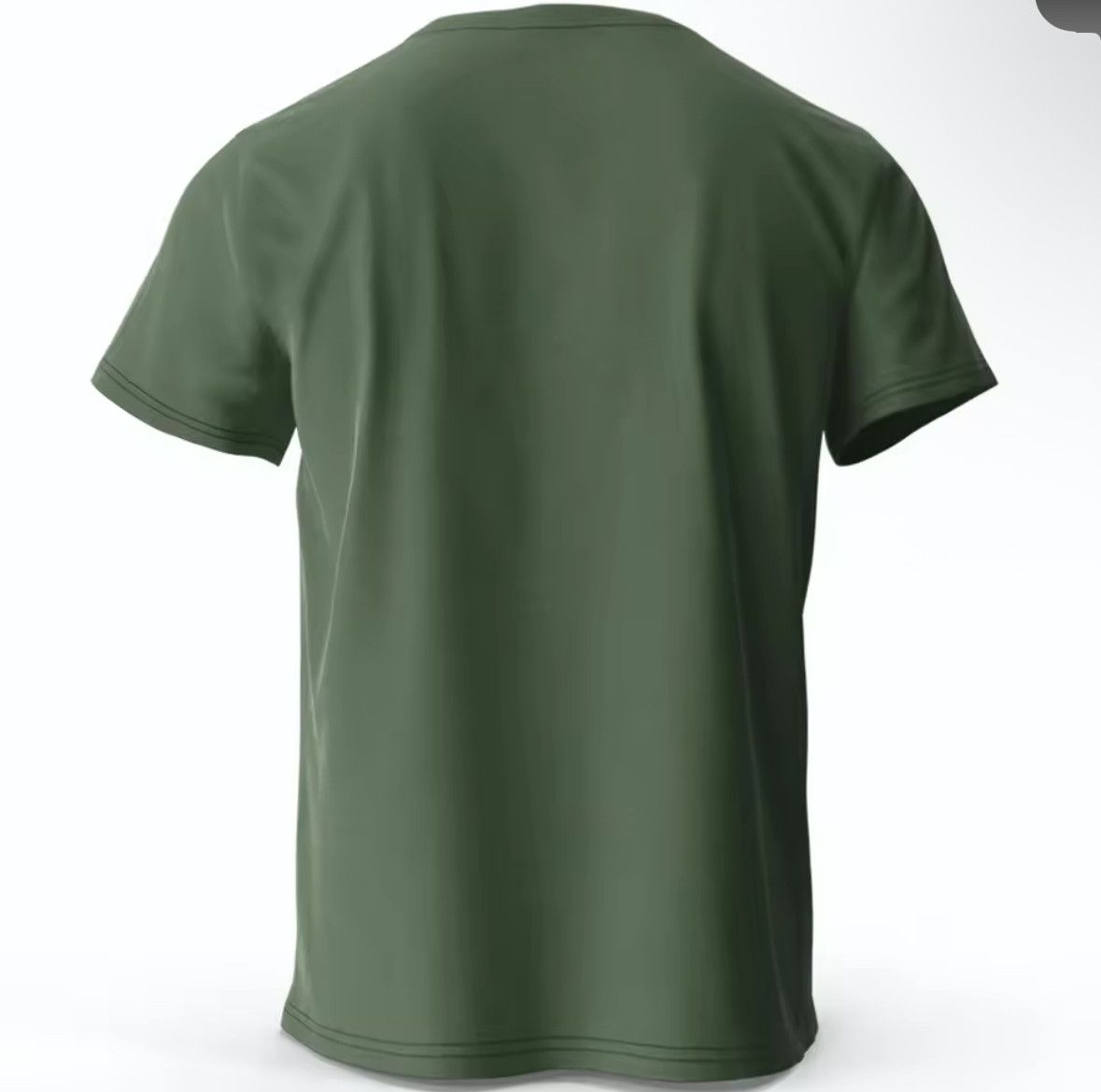 Other Streetwear Fashion Army Green Soft T-Shirt Punk Graphic Tees Size US XXL / EU 58 / 5 - 2 Thumbnail