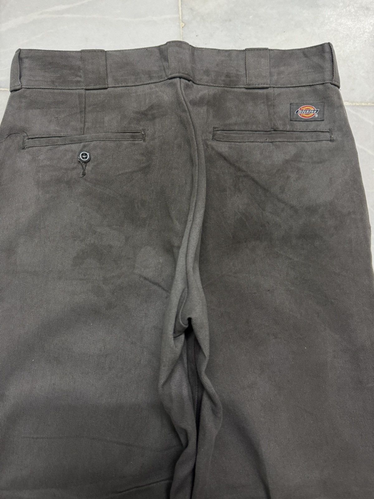 Dickies NICE THRASHED 874 ORIGINAL FIT DICKIES Y2K GREY PANTS Size US 30 / EU 46 - 13 Thumbnail