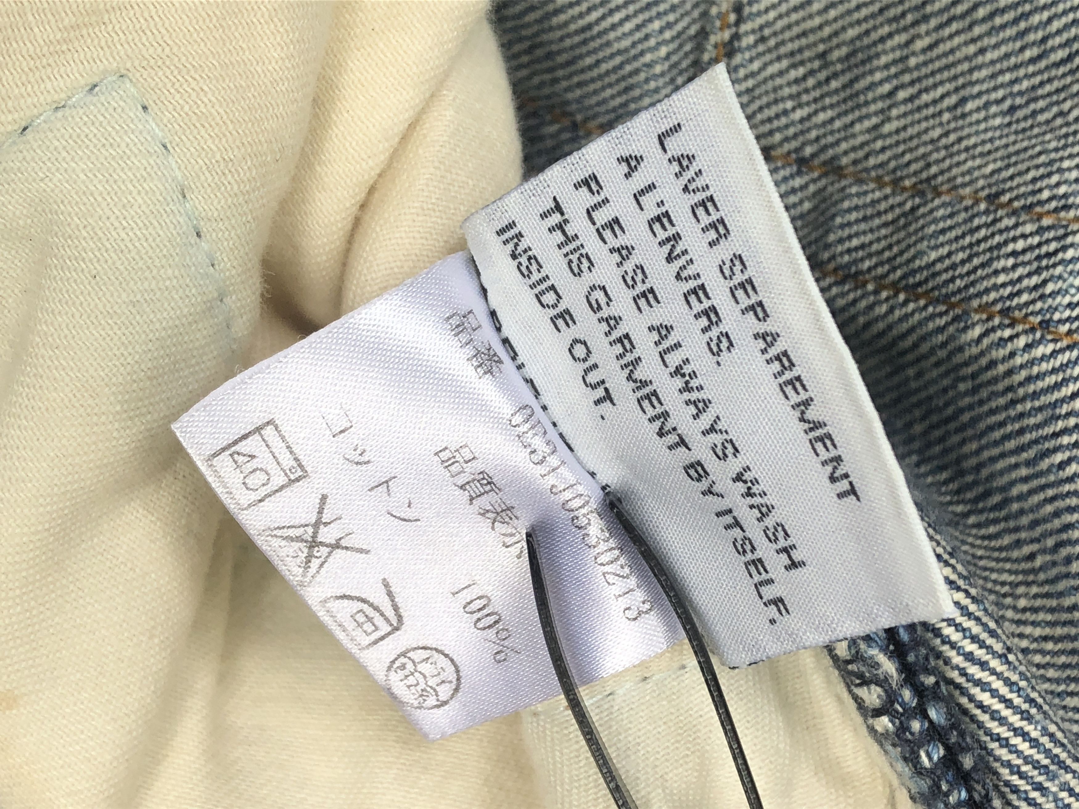 Hedi Slimane Dior x Hedi Slimane x Clawmark Size US 30 / EU 46 - 10 Thumbnail