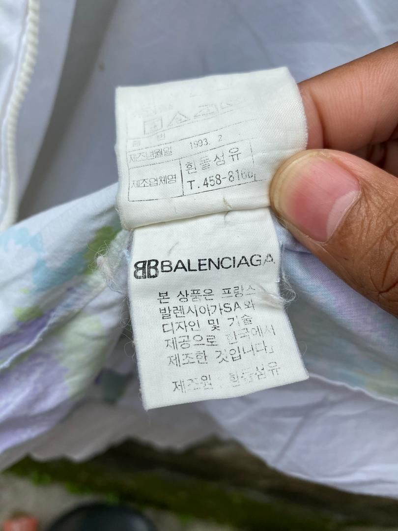 Balenciaga × Vintage Rare Vintage 90s🔥 Balenciaga Paris Full zipper Jacket Size US L / EU 52-54 / 3 - 13 Thumbnail
