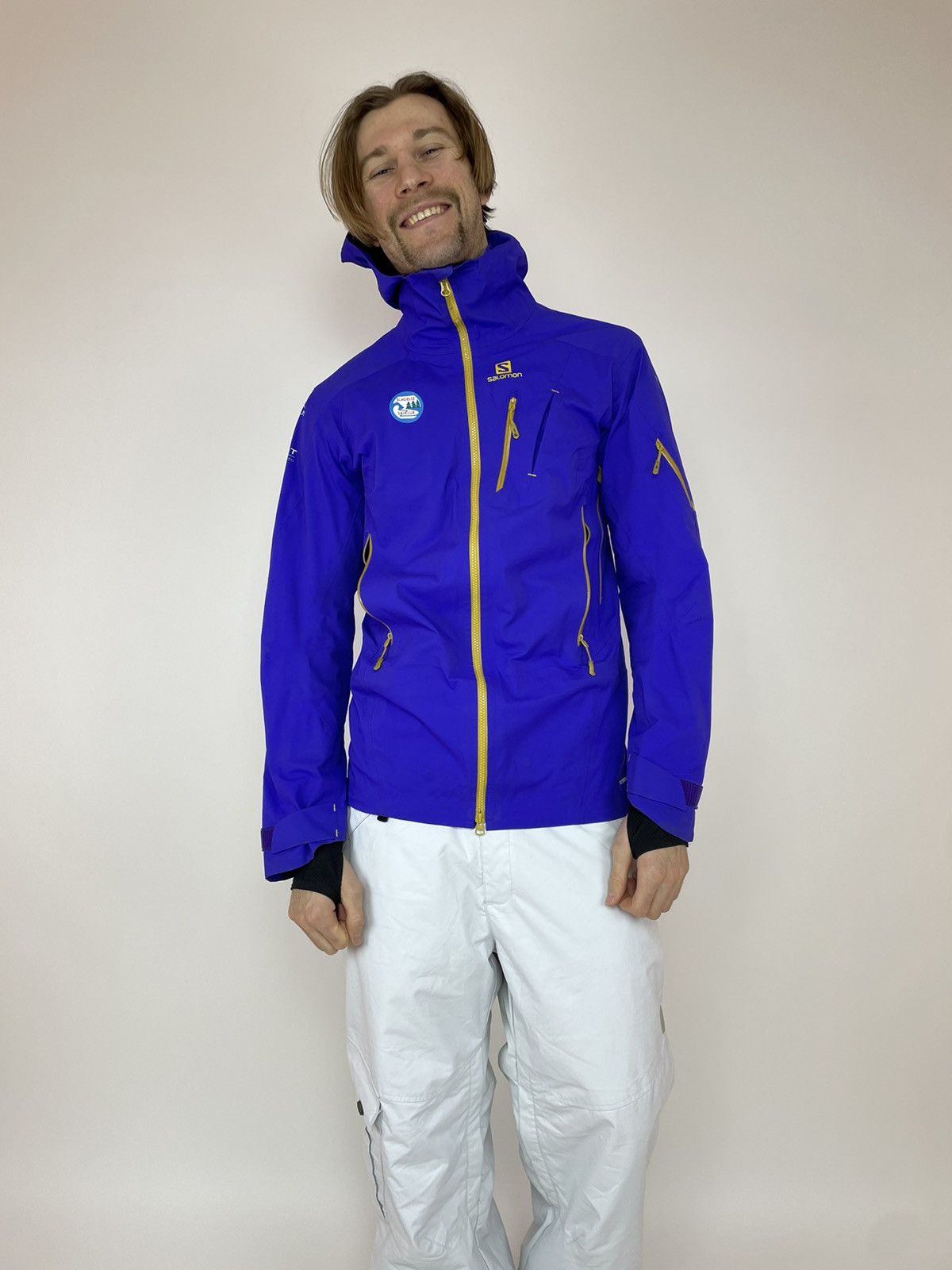 Salomon Salomon AdvancedSkin Dry 20K ski jacket waterproof Mens Size US S / EU 44-46 / 1 - 2 Thumbnail