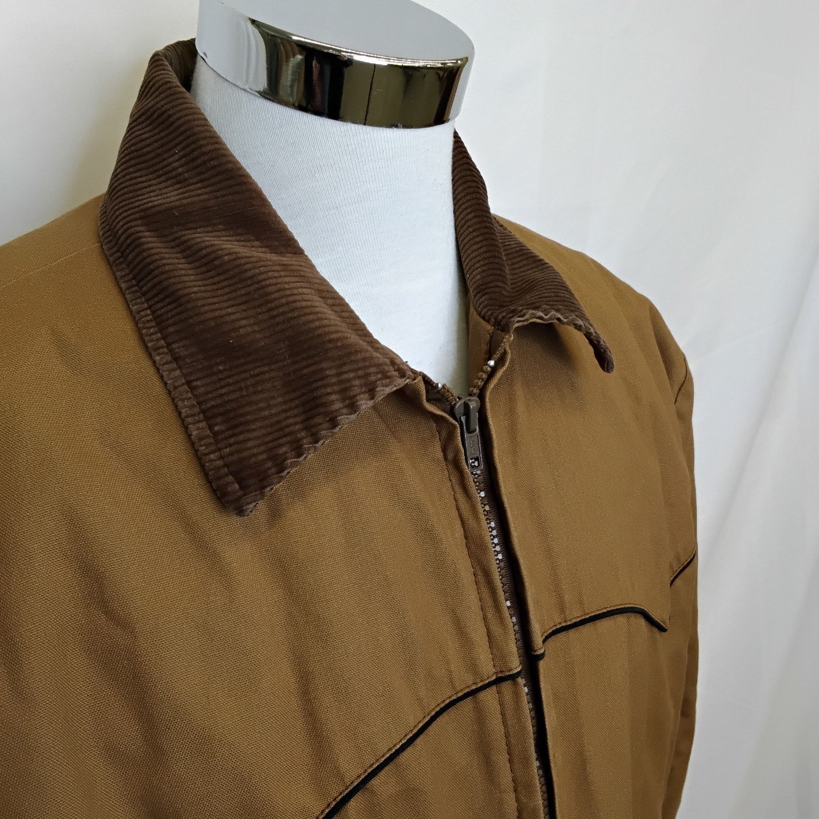 Other Canyon Guide Outfitters Jacket Men M Brown Corduroy USA VTG Size US M / EU 48-50 / 2 - 4 Thumbnail