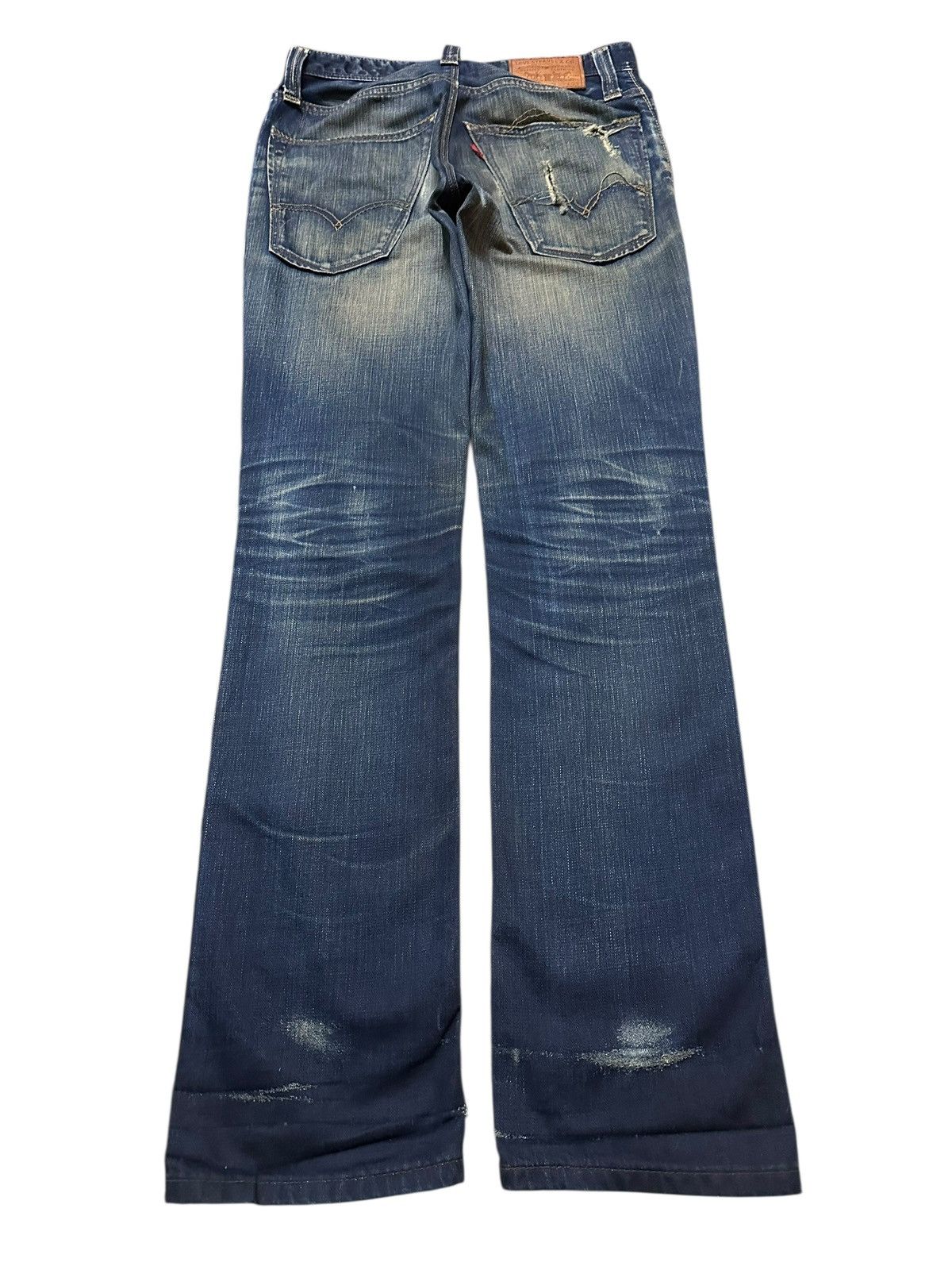 Levi's Vintage Levis 511 Mud Wash Faded Style Classic Jeans Size US 30 / EU 46 - 2 Thumbnail