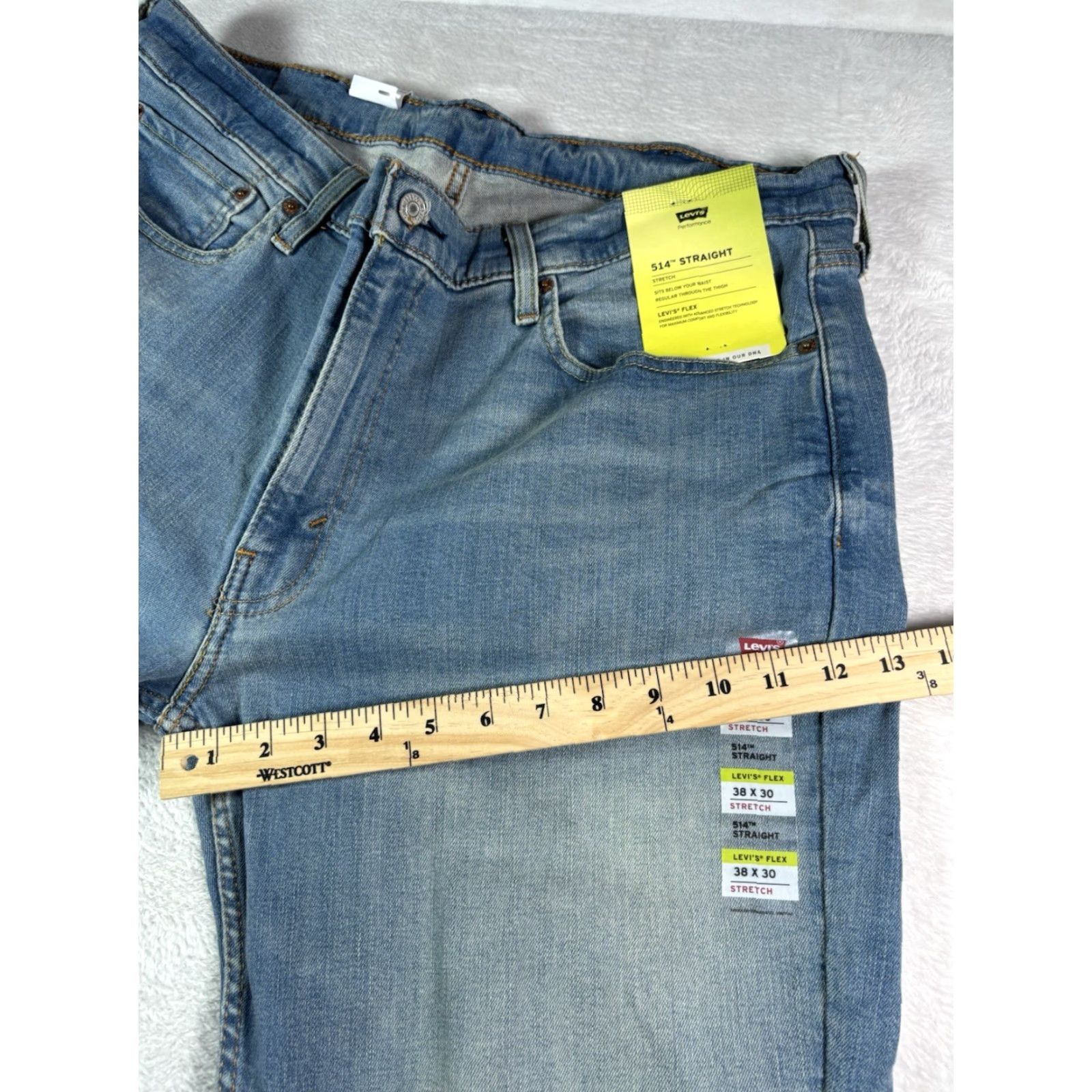 Levi's VINTAGE Levi’s 514 Jeans Men’s 38x30 NEW WITH TAGS Size US 38 / EU 54 - 6 Thumbnail