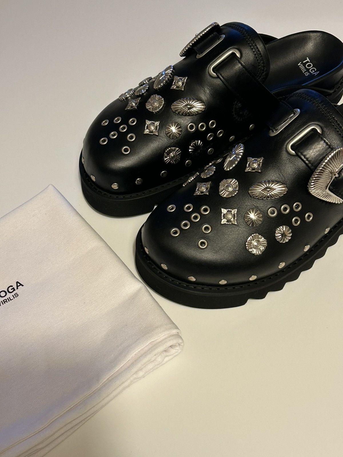 Toga Toga Virilis studded slippers Size US 12 / EU 45 - 6 Thumbnail