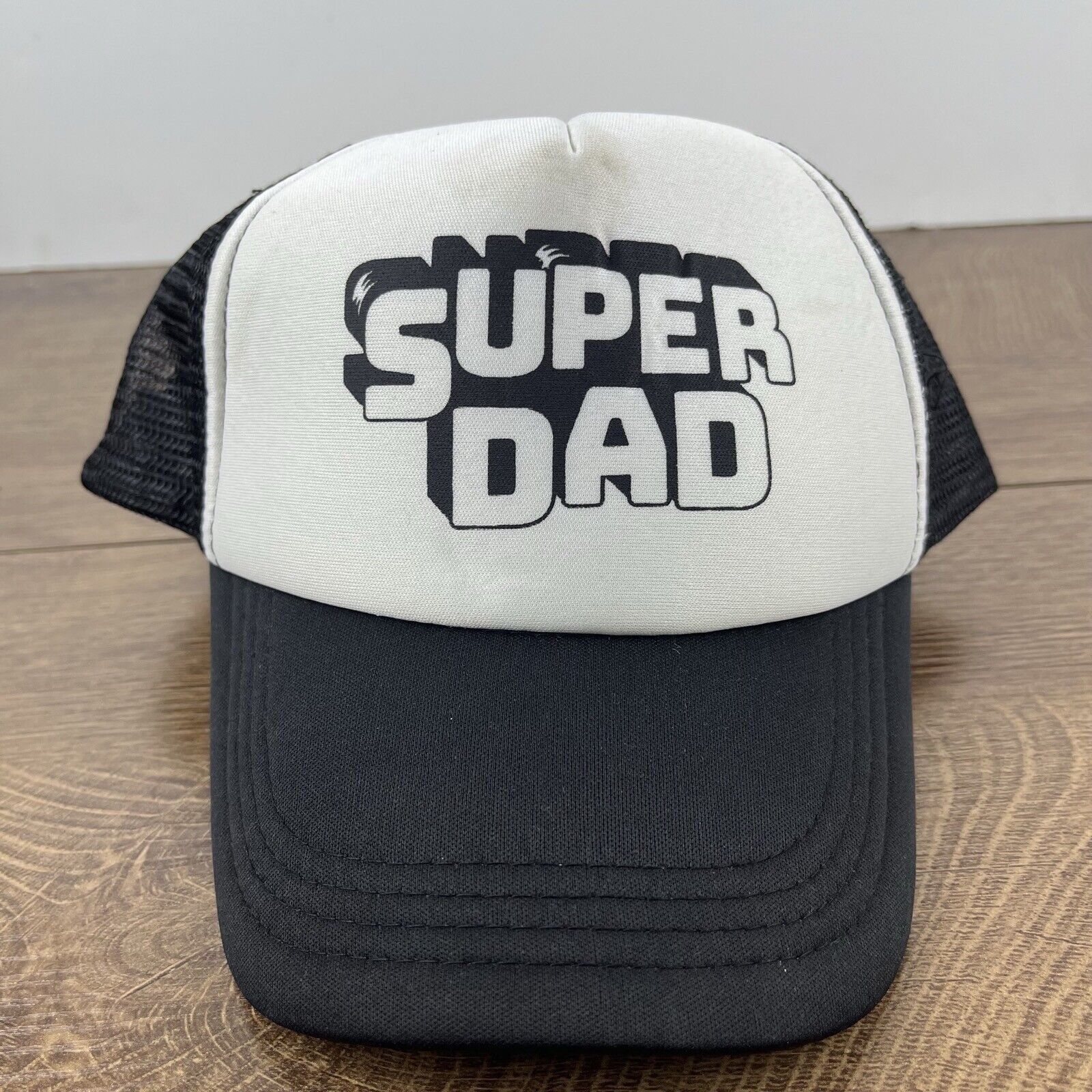 Other Super Dad Hat Super Dad Snapback Hat Black Cap Hat Adjustabl Size ONE SIZE - 5 Thumbnail