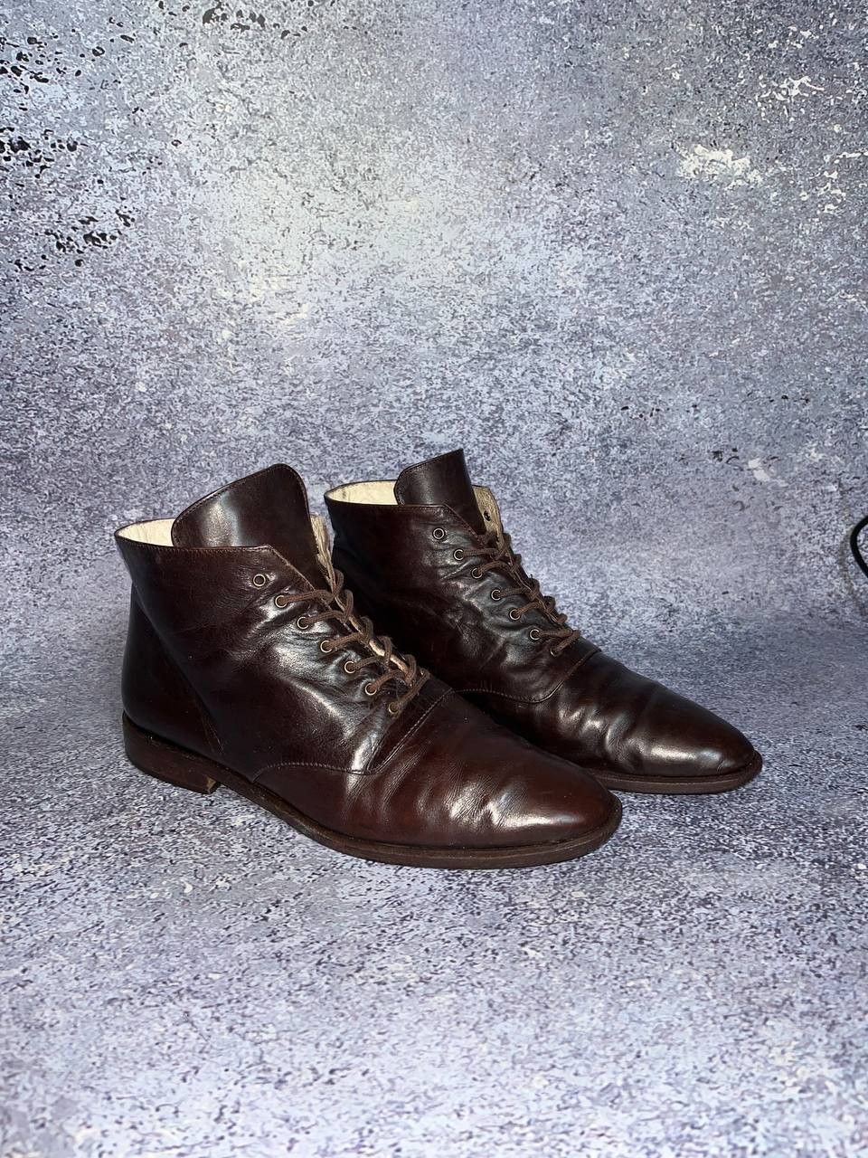 Bally Bally ISOLANA brown Lace-up ankle leather boots SIze 37 Size US 7 / IT 37 - 5 Thumbnail