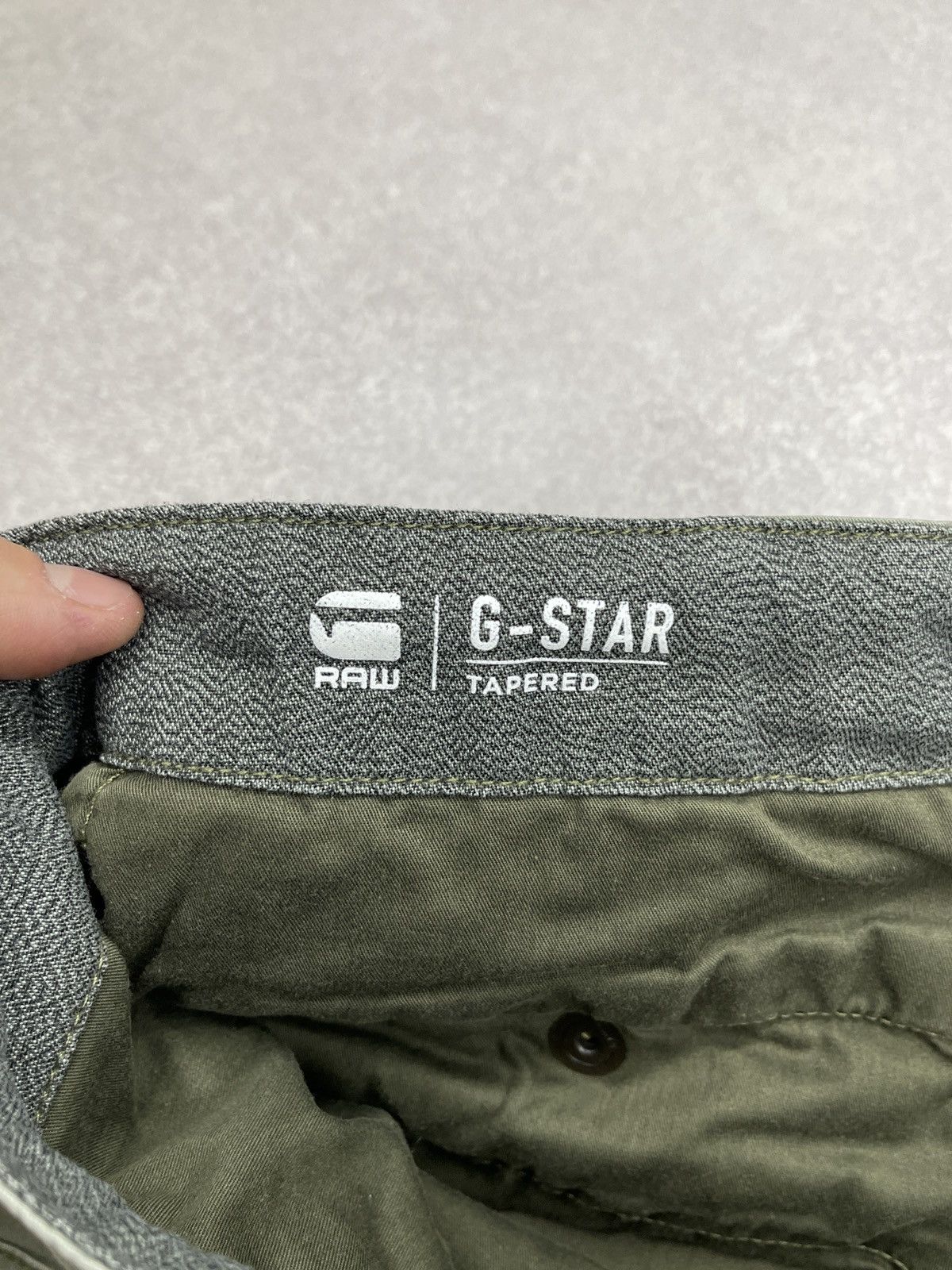 G-Star Mens G Star Raw Powel Qane 3D Tapered Cargo Pants Size 34 Size US 34 / EU 50 - 9 Thumbnail
