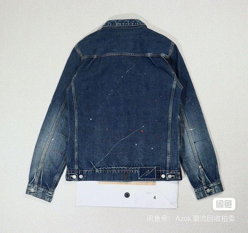 Visvim VisvimInk-splashing denim jacket 2504-Nextarrow Size US XL / EU 56 / 4 - 2 Thumbnail