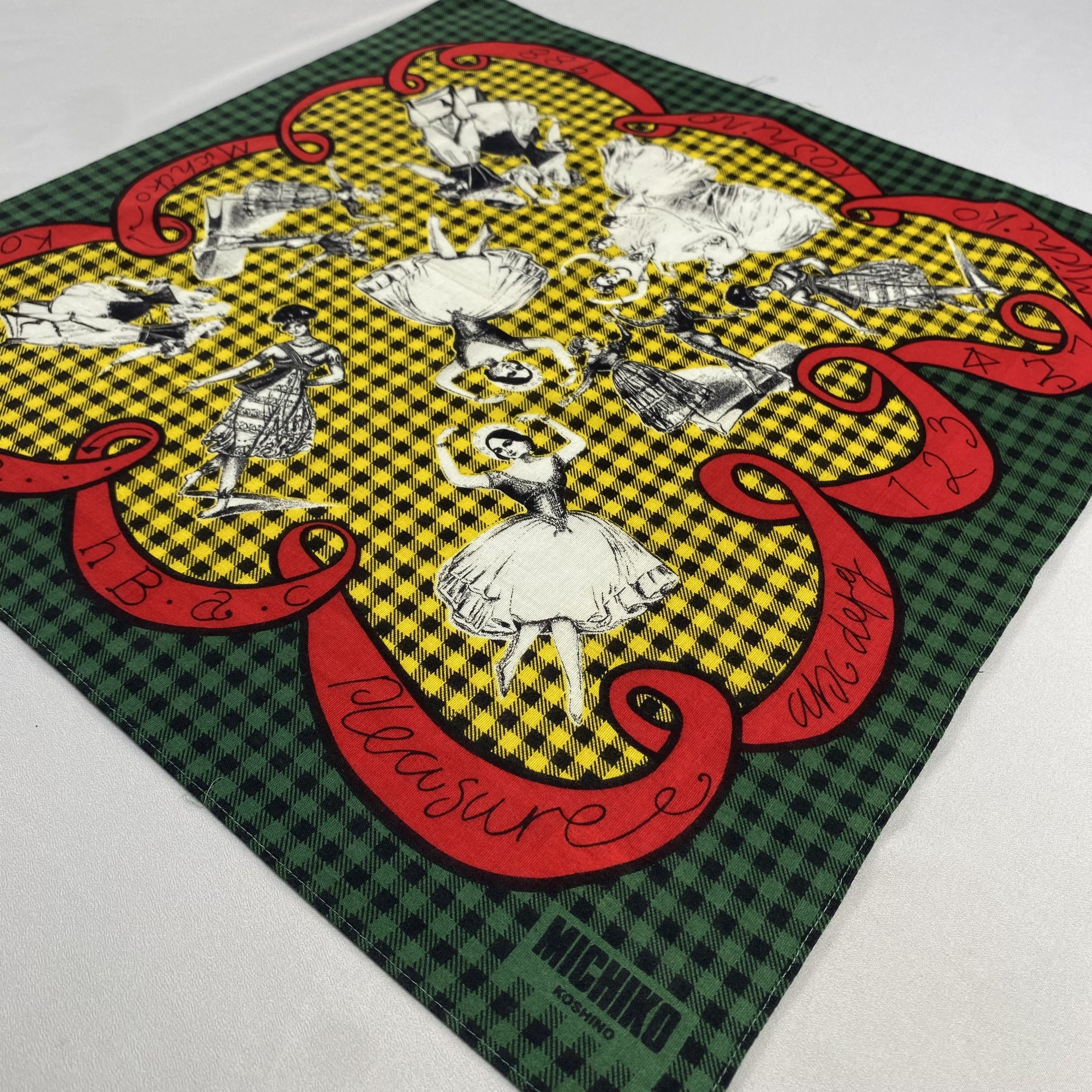 Michiko Koshino London × Vintage Michiko Koshino London Handkerchief / Neckerchief-P1453 Size ONE SIZE - 2 Thumbnail