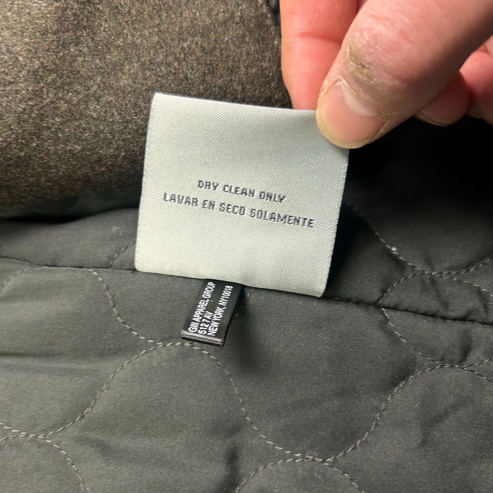 Levi's Levi's Wool Blend Peacoat Jacket With Quilted Lining Size US M / EU 48-50 / 2 - 9 Thumbnail
