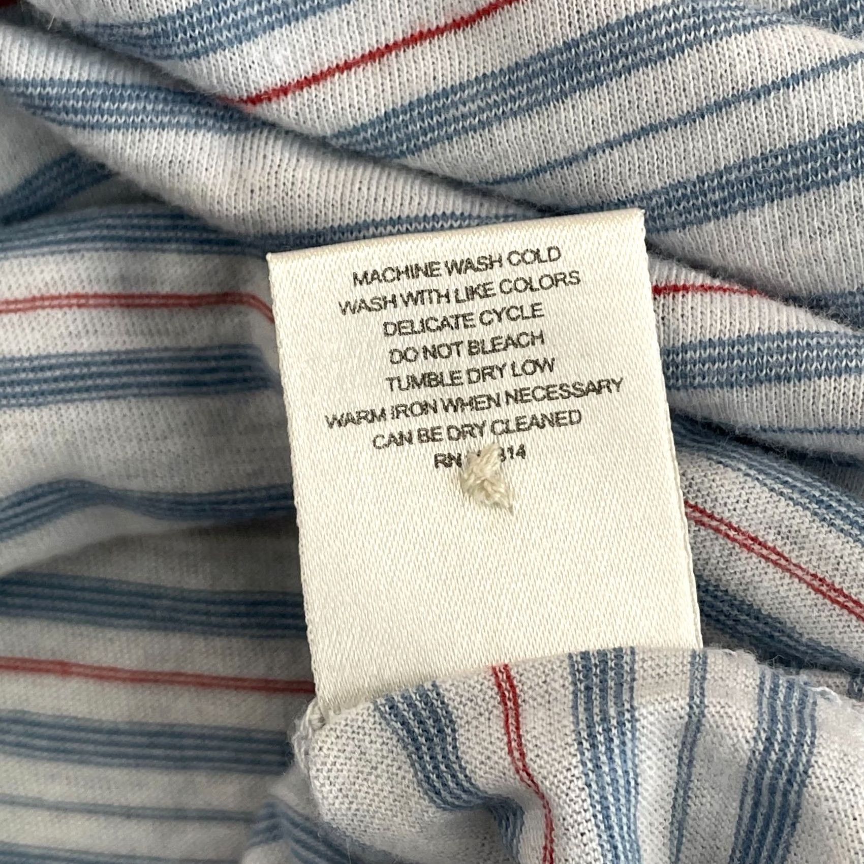 Billy Reid VINTAGE Billy Reid Henley Shirt Men M Grey Multi Striped Blade Collar NWOT 148 Size US M / EU 48-50 / 2 - 8 Thumbnail