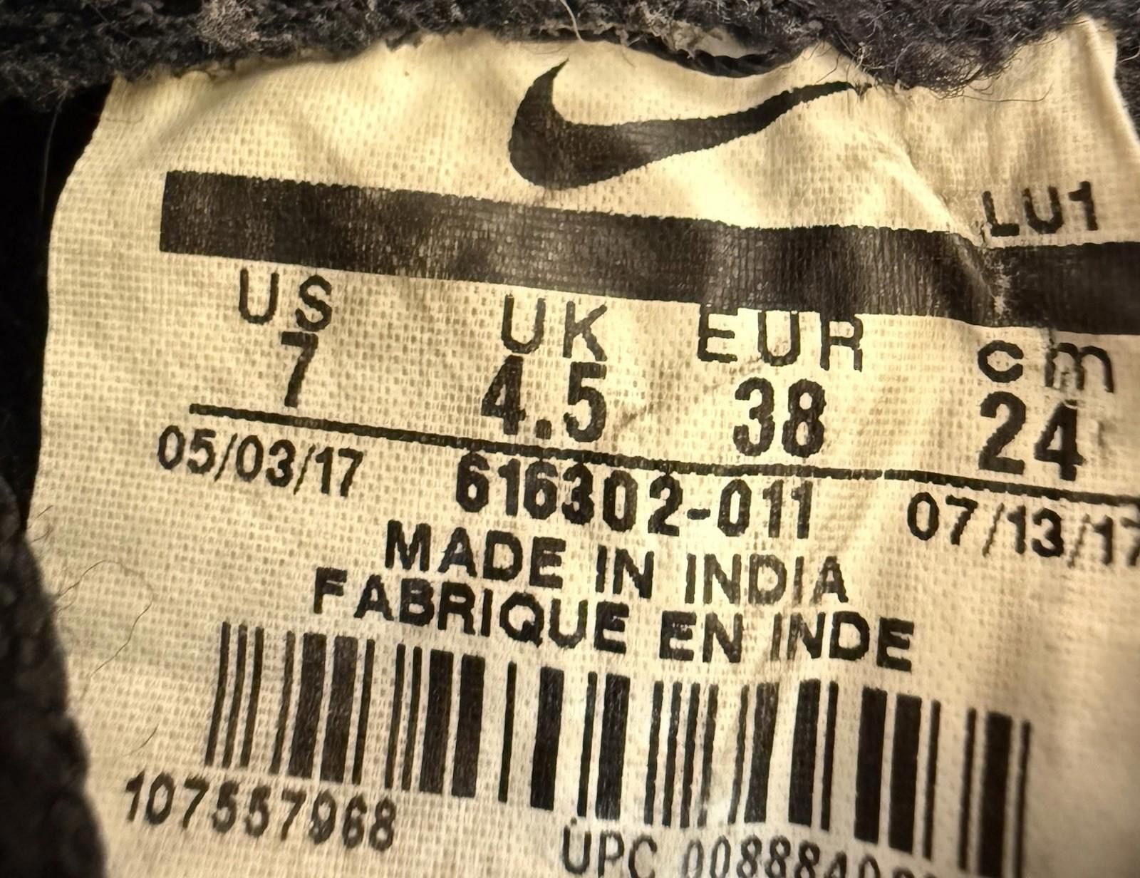 Nike New Nike Son Of Force Black/Black Women’s Size 7 Size US 7 / IT 37 - 6 Thumbnail