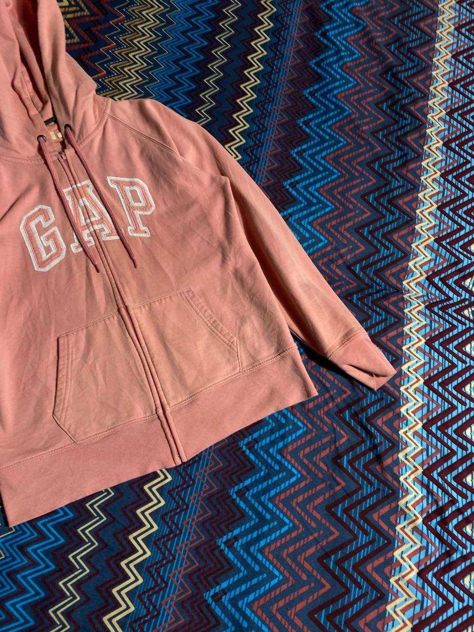 Gap × Vintage Vintage Y2K Gap zip hoodie streetwear style size M Size US M / EU 48-50 / 2 - 14 Thumbnail