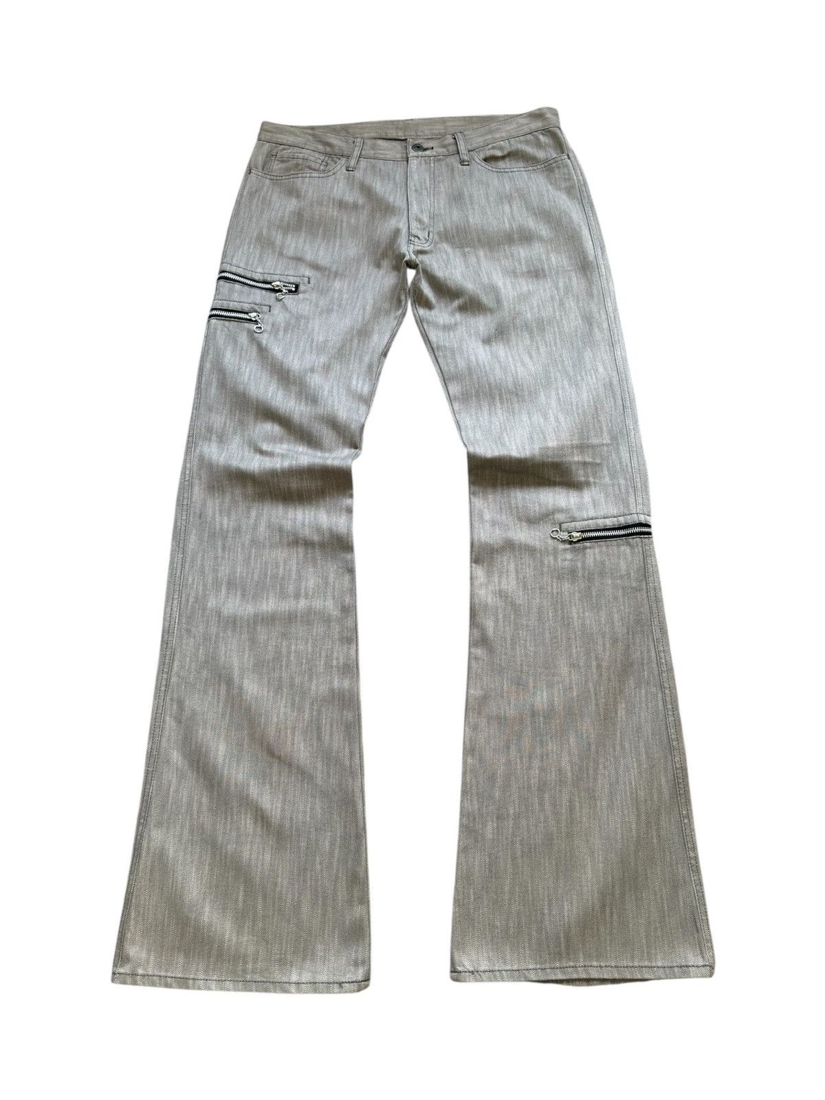 Le Grande Bleu (L.G.B.) 00’s EDGE RUPERT j-rock flared jeans Size US 34 / EU 50 - 1 Thumbnail
