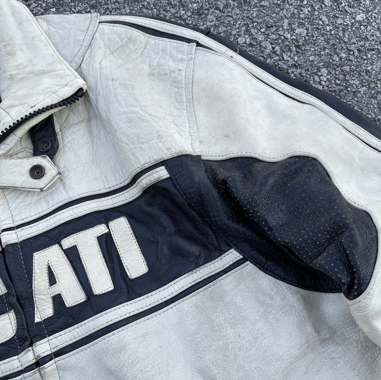 Ducati × Genuine Leather Vintage Ducati Real Leather Jacket Size US XXL / EU 58 / 5 - 6 Thumbnail