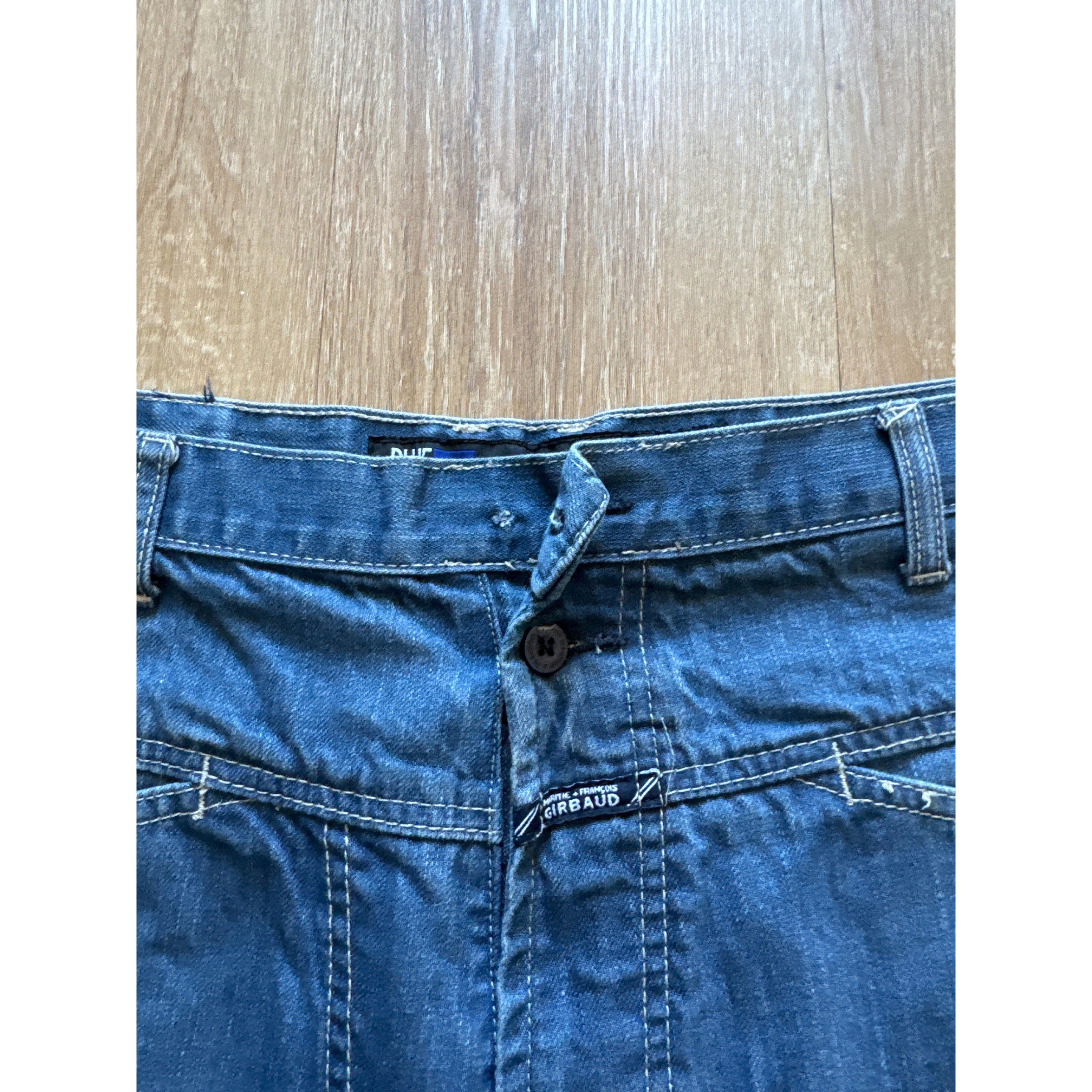 Marithe + Francois Girbaud Vintage Marithe Francois Girbuad Denim Shorts Size US 40 / EU 56 - 4 Thumbnail