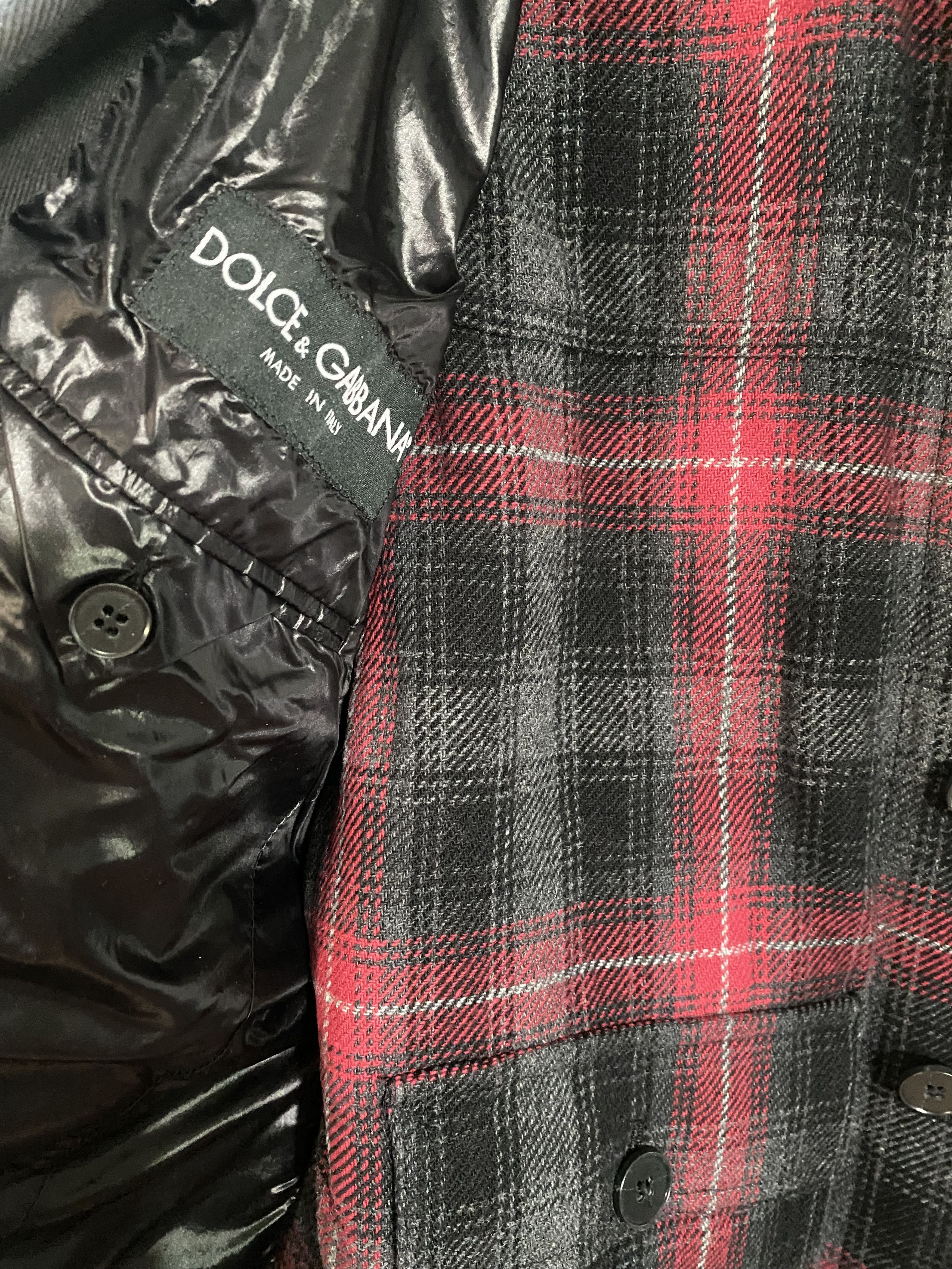 Dolce & Gabbana Double Layer Wool/Cotton Jacket Size US S / EU 44-46 / 1 - 9 Thumbnail