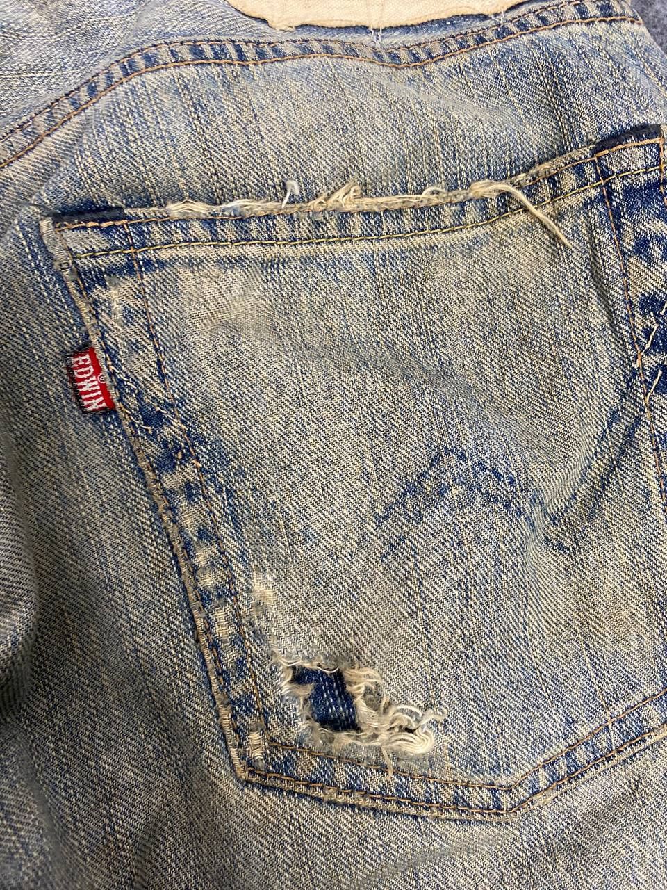Edwin edwin xv bootcut flare distressed rework denim Size US 32 / EU 48 - 5 Thumbnail