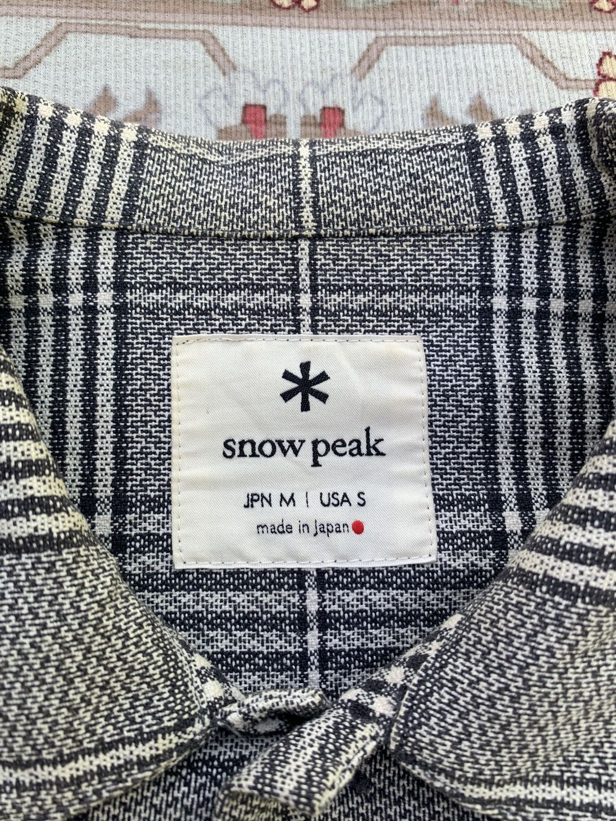 Snow Peak SNOW PEAK PLAID PATTERNED LONG COAT Size US L / EU 52-54 / 3 - 6 Thumbnail