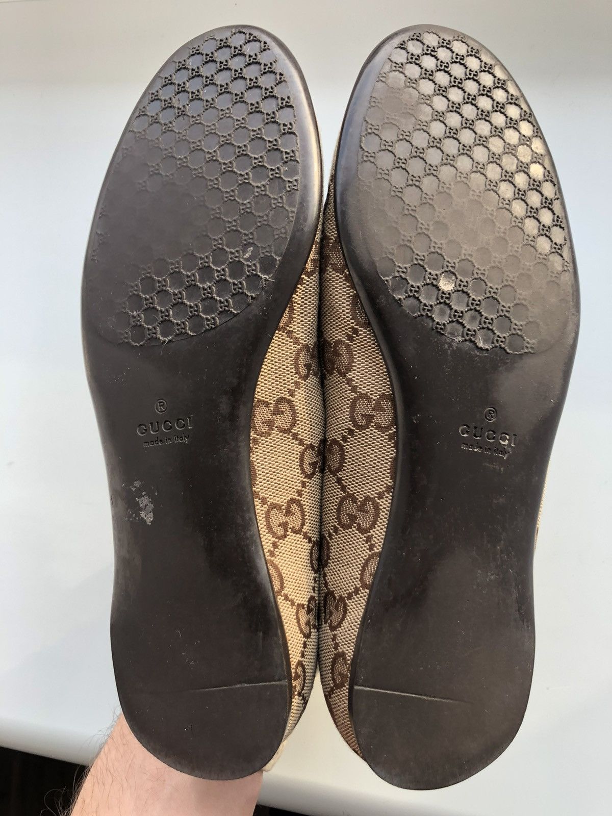 Gucci × Vintage Vintage Gucci monogram ballet flat Size US 5 / IT 35 - 18 Thumbnail