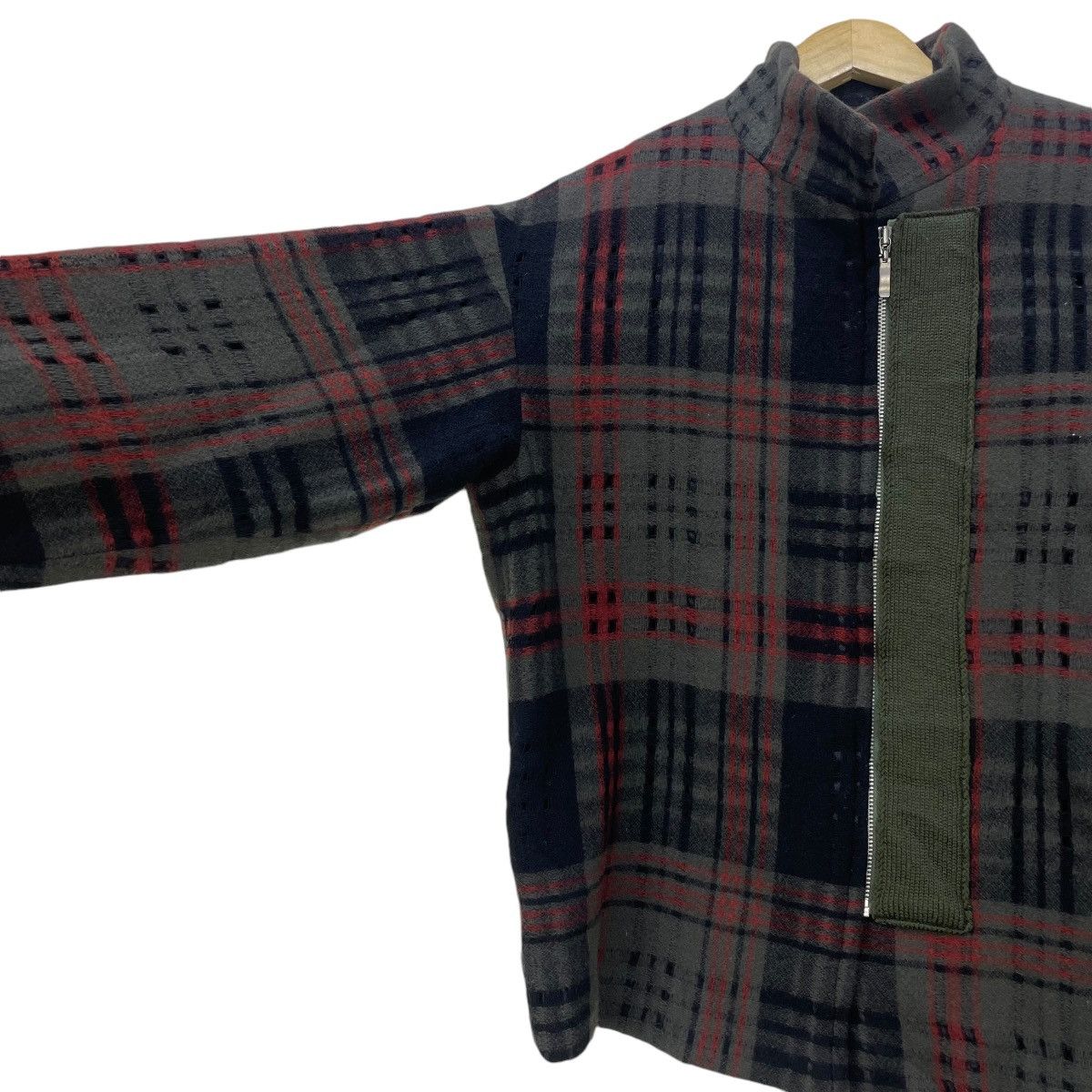 Japanese Brand 💥Japanese Brand Keilo Kishi By Nosh Nice Design Mesh Plaid Size US S / EU 44-46 / 1 - 3 Thumbnail