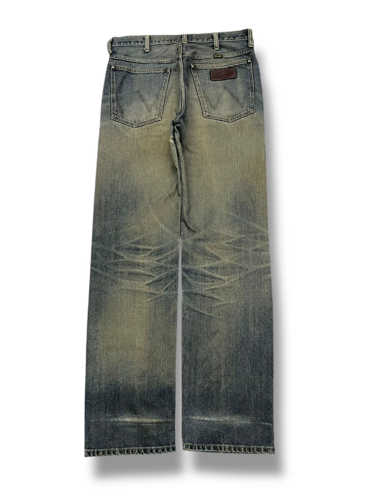 Wrangler Vintage Wrangler Japan (NIP) Denim- Faded Mud Wash Jeans W34 Size US 34 / EU 50 - 3 Thumbnail