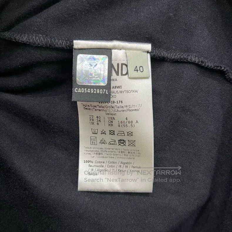 Fendi Fendi Side logo short sleeve Size XS / US 0-2 / IT 36-38 - 5 Thumbnail