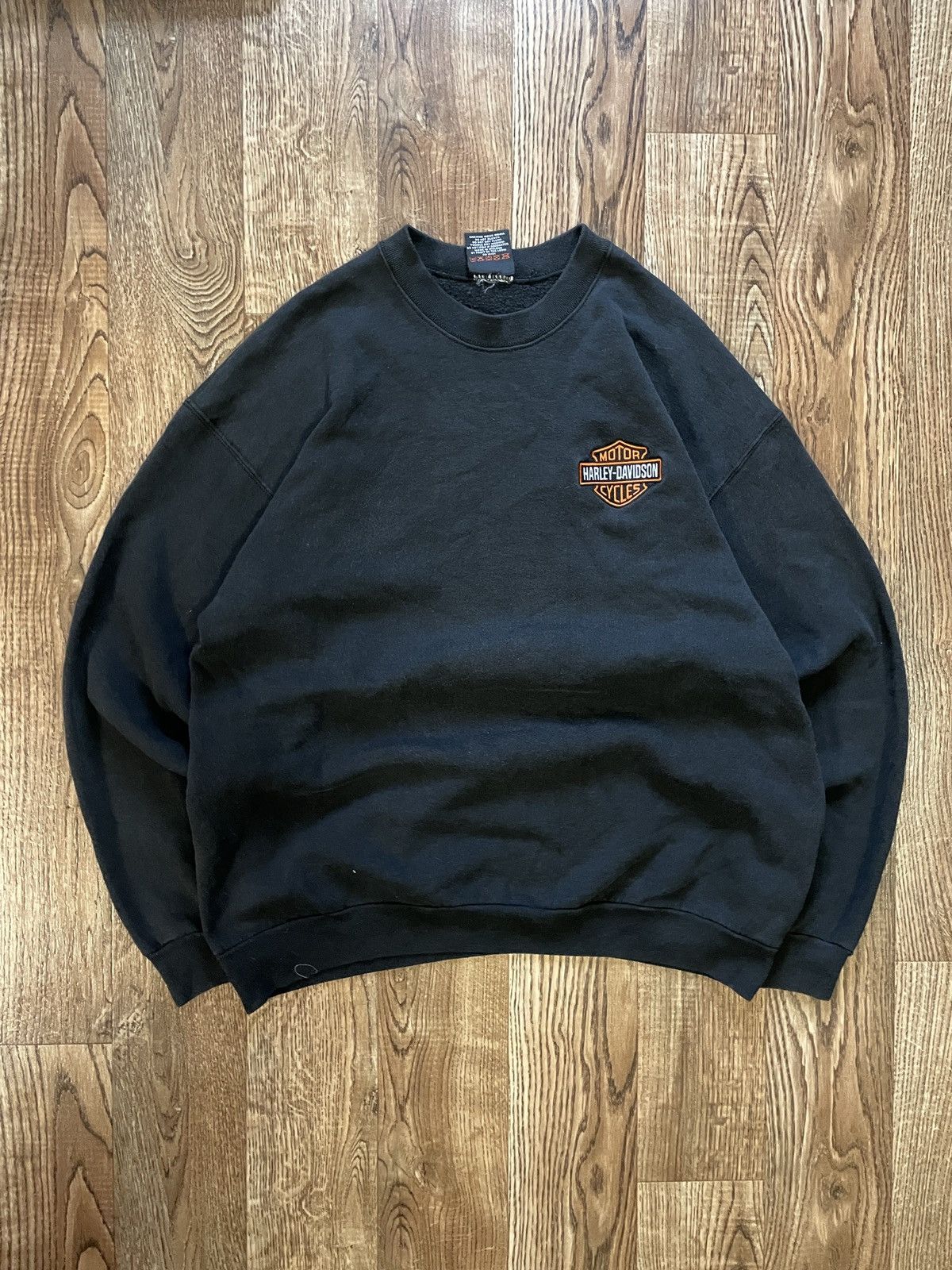 Harley Davidson RARE Vintage Harley Davidson Sweatshirt Faded Size US XXL / EU 58 / 5 - 1 Thumbnail