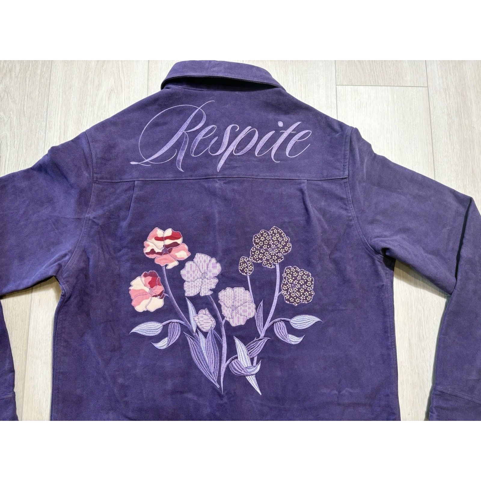 Other No One LA Purple “Respite” Floral Shirt Jacket Men’s XL RARE Size US XL / EU 56 / 4 - 17 Thumbnail