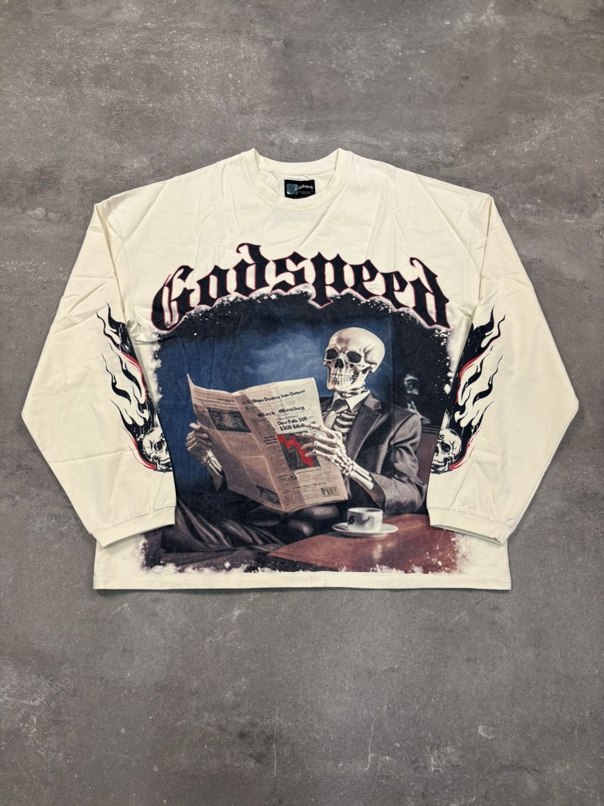 Godspeed Godspeed Black Monday Longsleeve, Bone Size US M / EU 48-50 / 2 - 1 Thumbnail