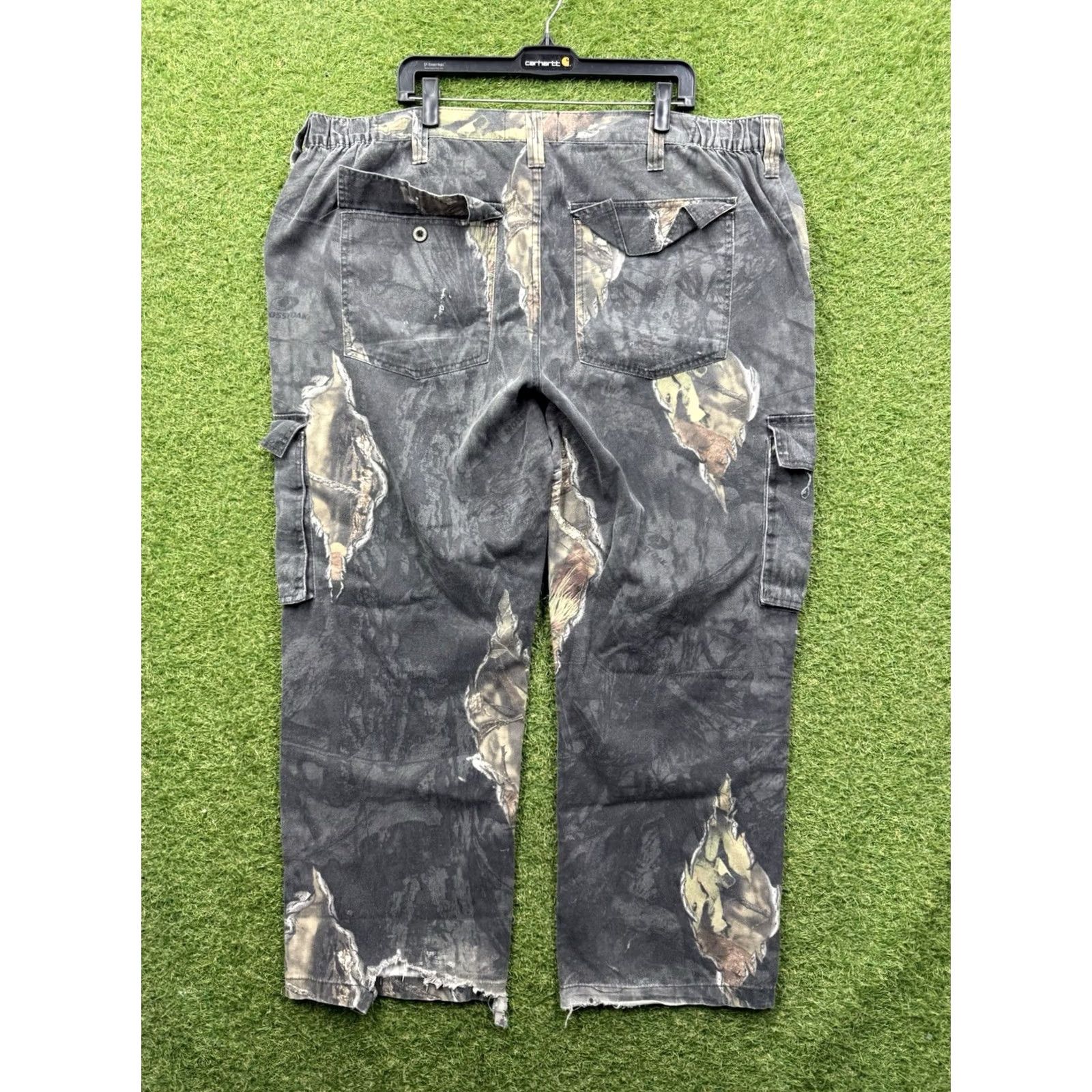 Vintage VINTAGE Mossy Oak Camouflage Jeans Mens 44 Denim Camouflage 90s USA Mossy Oak Straight Jeans Mens 44x31 Size US 44 / EU 60 - 2 Thumbnail