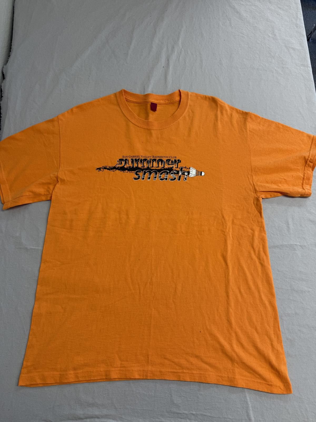 Designer Badminton Club T-shirt San Gabriel Valley Summer Smash Yonex Size US XL / EU 56 / 4 - 3 Thumbnail