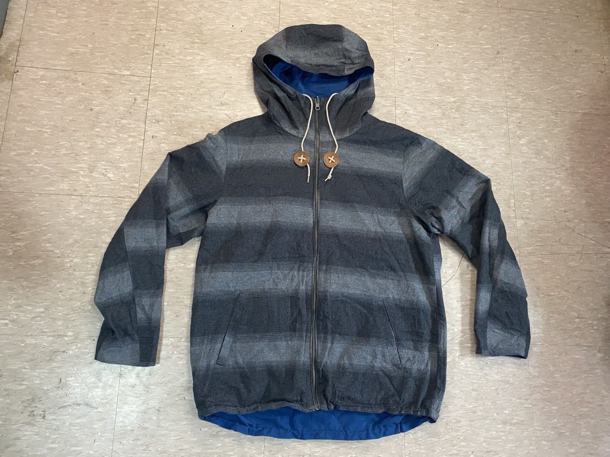 GRN × Japanese Brand Vtg GRN TOKYO JAPAN standard of earth reversible hoodie Size US XL / EU 56 / 4 - 2 Thumbnail