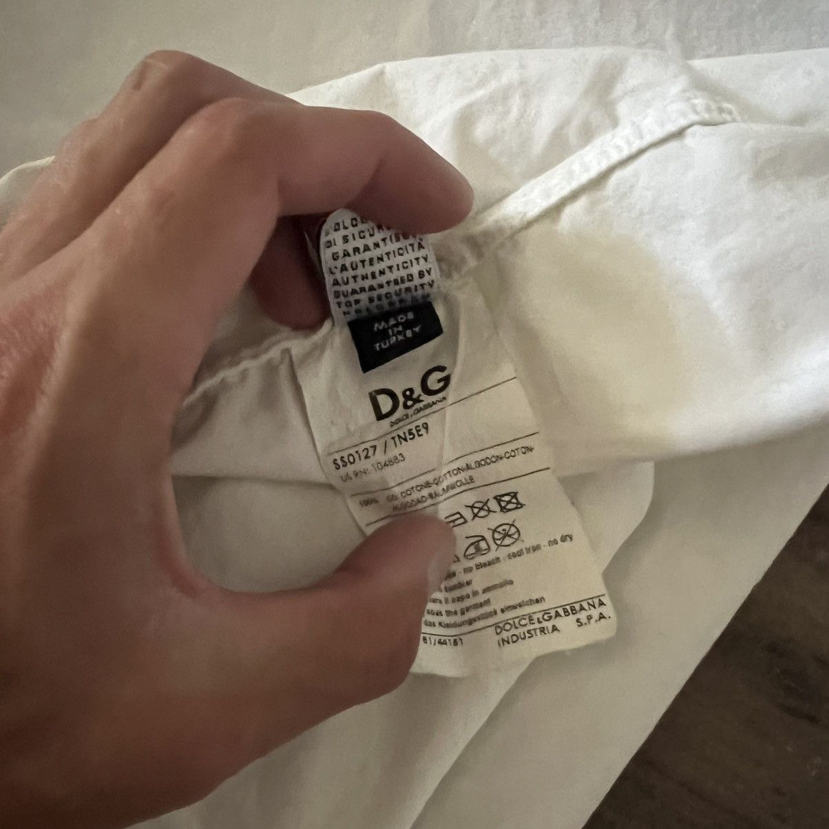 Dolce & Gabbana × Vintage Shirt Dolce Gabbana Size S / US 4 / IT 40 - 7 Thumbnail