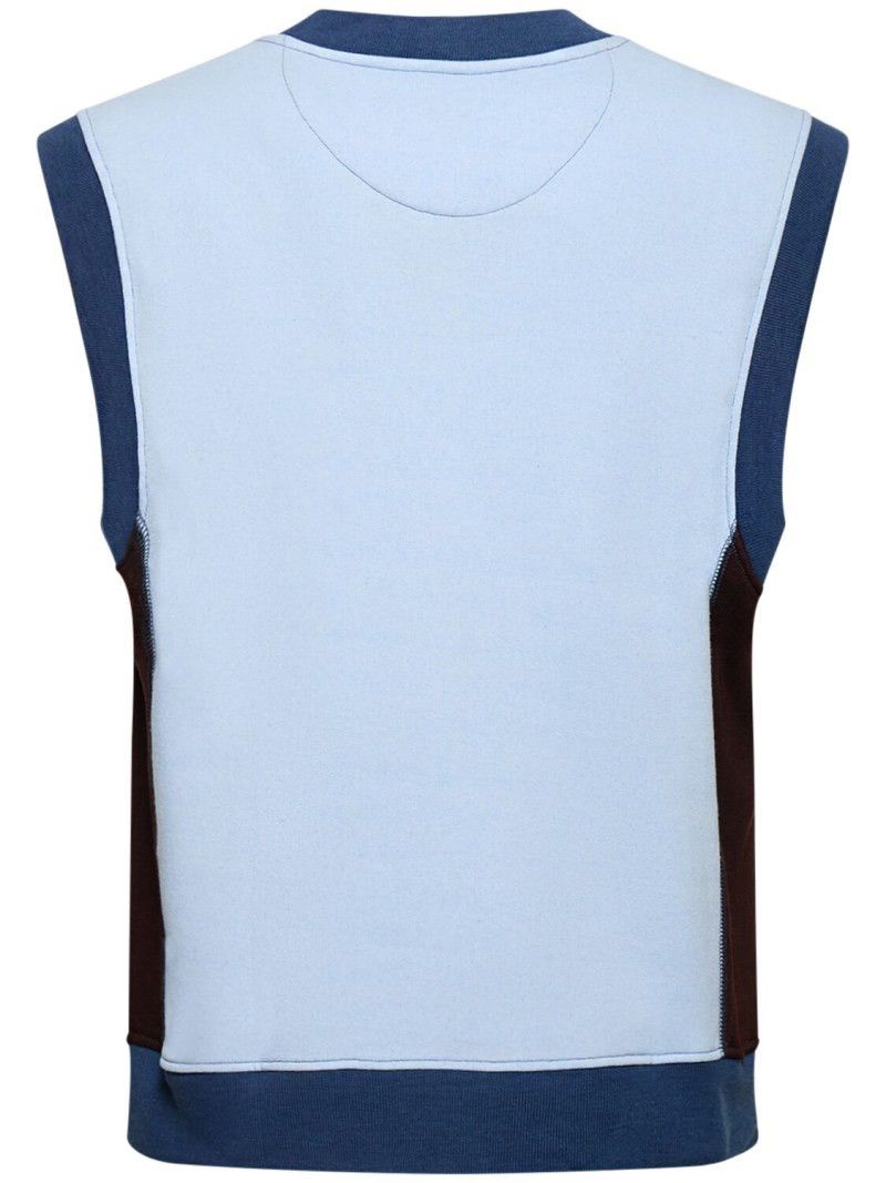 Ahluwalia !DS! AW23 Ahluwalia Mae Cotton V-Neck Sleeveless Sweatshirt Size US M / EU 48-50 / 2 - 4 Thumbnail