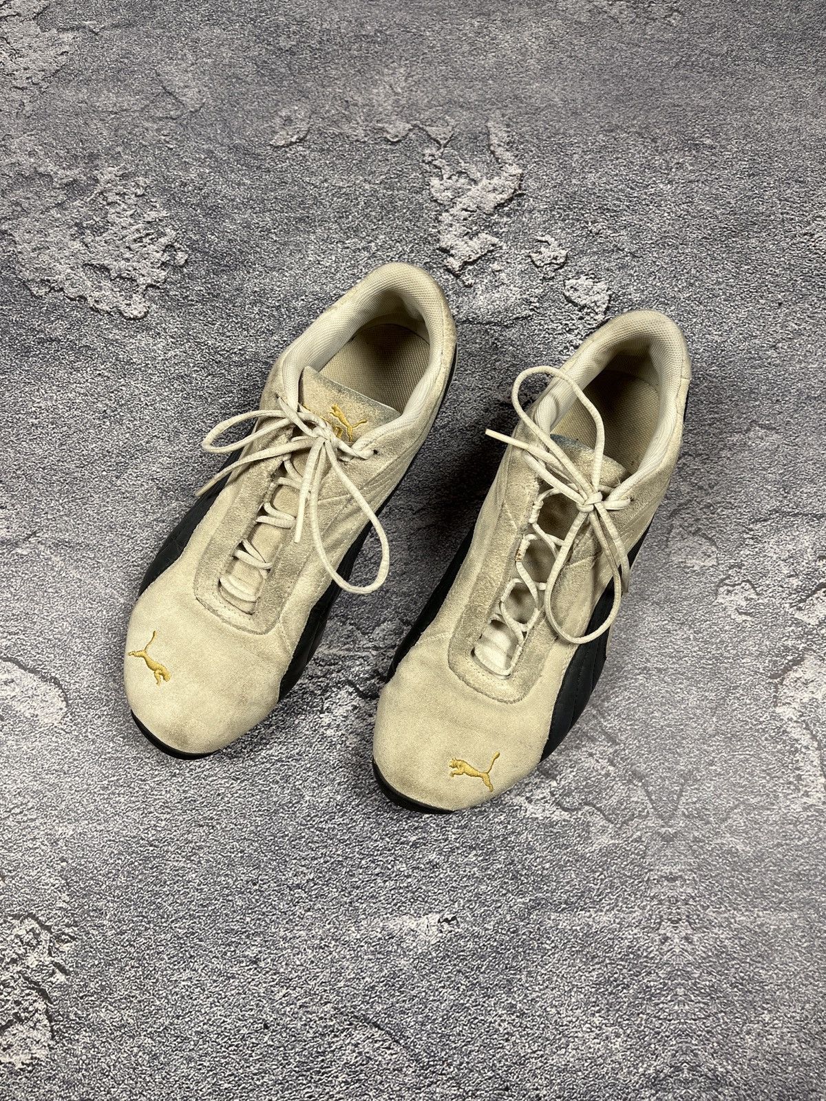 Puma × Vintage Y2K Puma Speedcat Low Top Sneakers Size US 6.5 / EU 39-40 - 2 Thumbnail