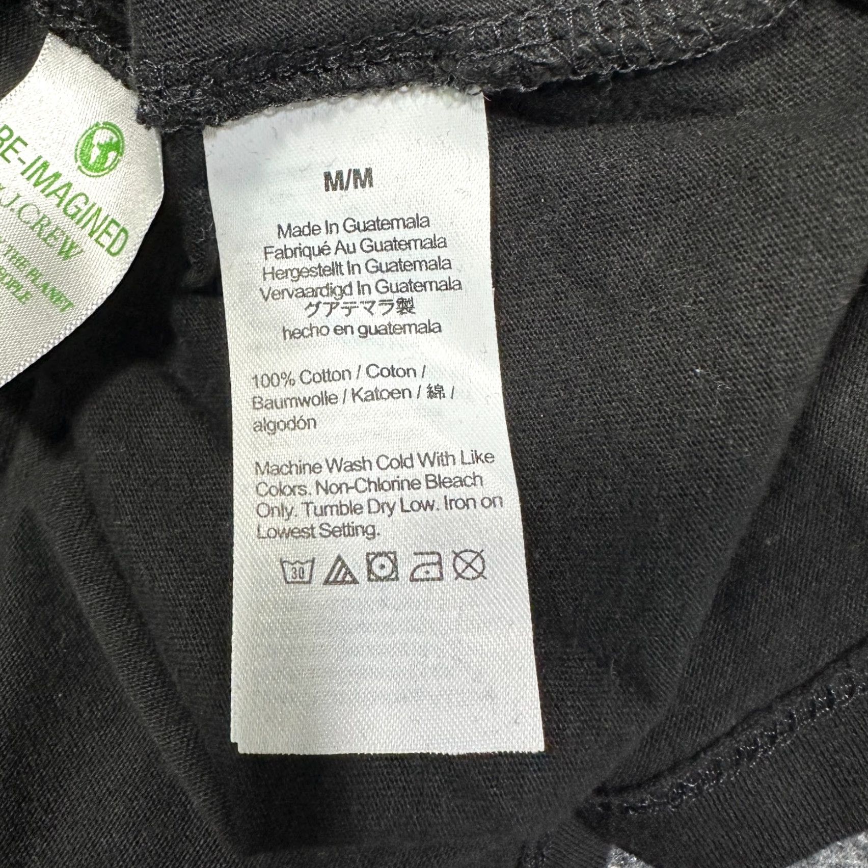 J.Crew J.CREW Shirt Womens M Black Cotton Long Sleeve Tee Shirt Size M / US 6-8 / IT 42-44 - 6 Thumbnail