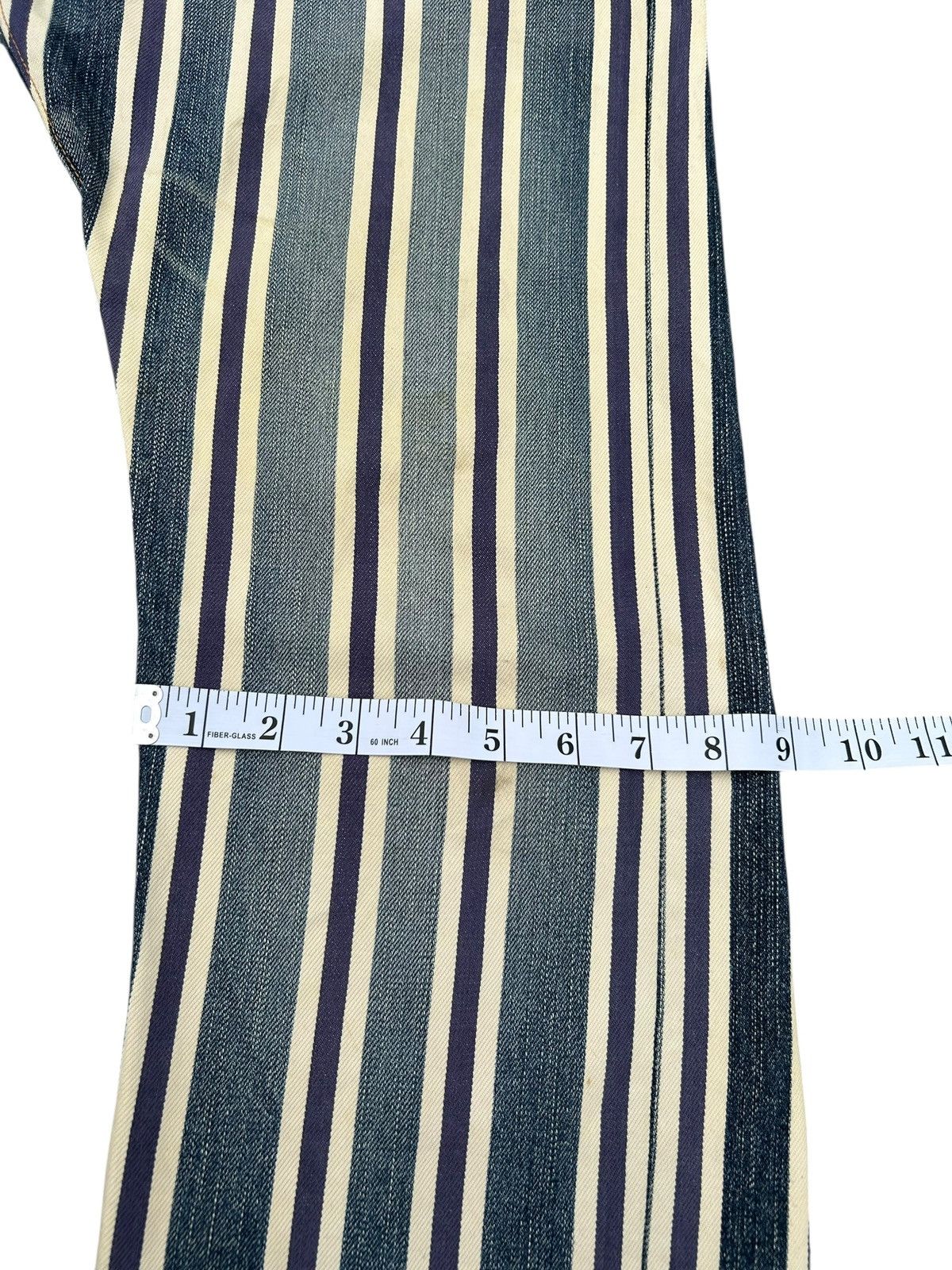 Kapital Vintage Edwin 505 Selvedge Stripe Japanese Denim Jeans Size US 32 / EU 48 - 16 Thumbnail